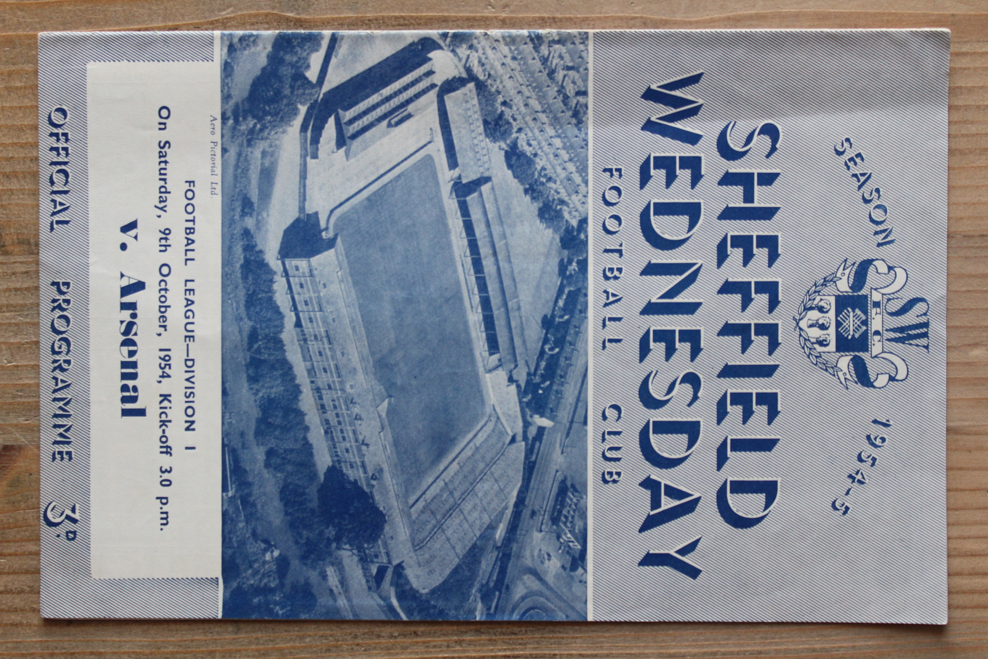 Sheffield Wednesday FC  v Arsenal FC