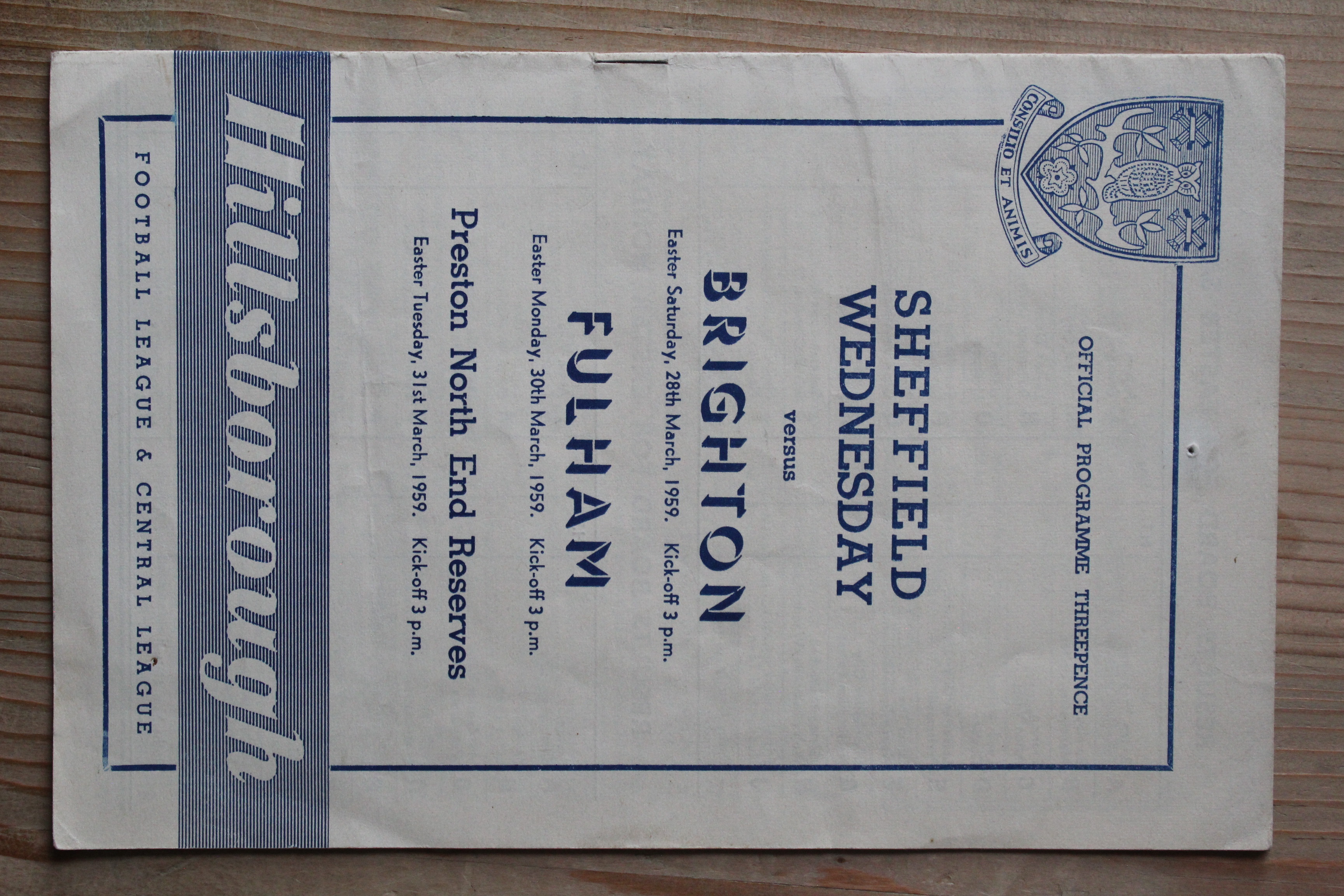 Sheffield Wednesday FC  v Brighton & Hove Albion FC