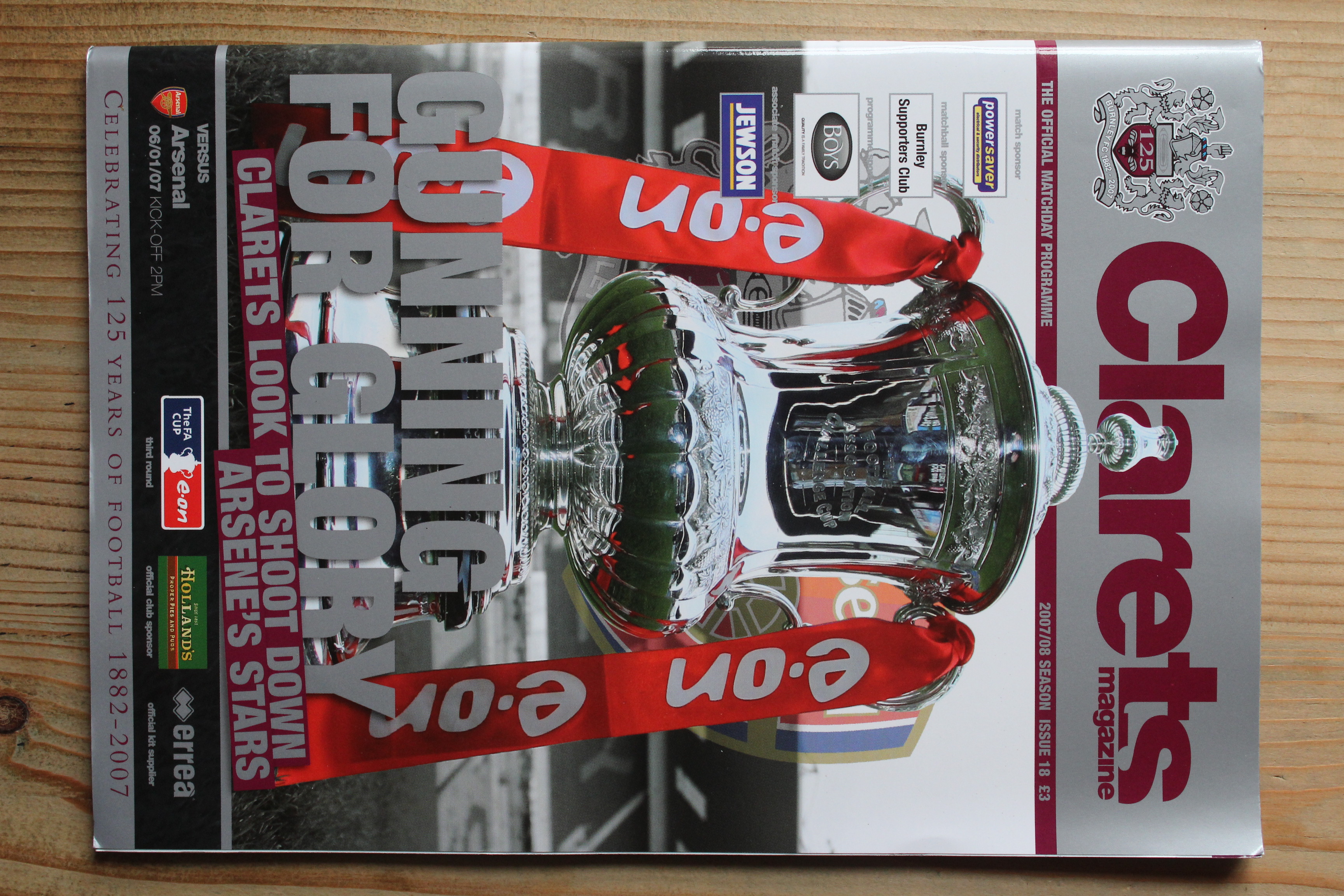 Burnley FC v Arsenal FC