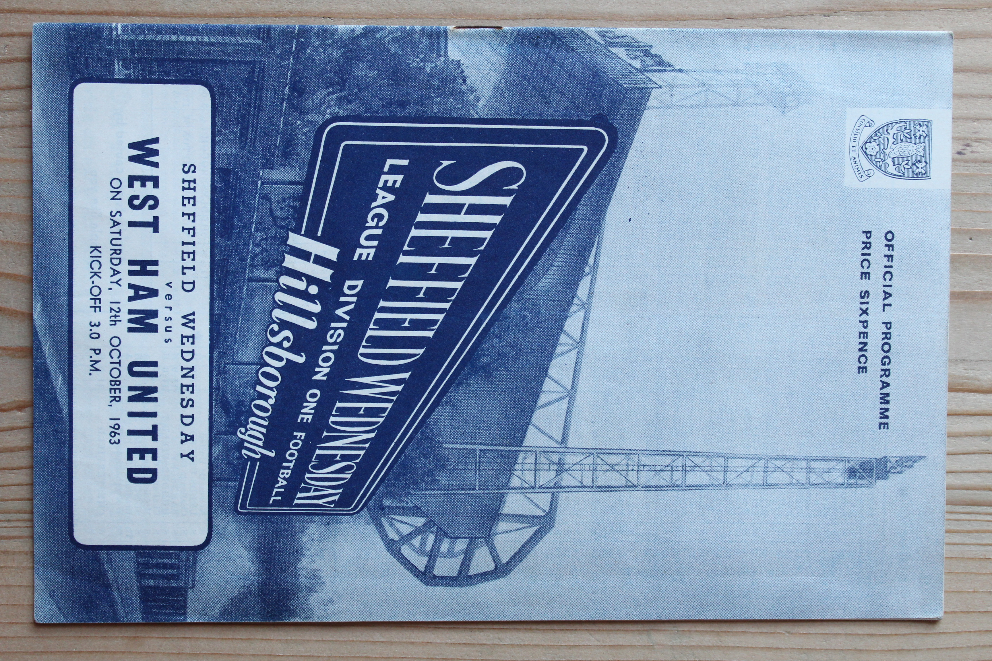 Sheffield Wednesday FC  v West Ham United FC