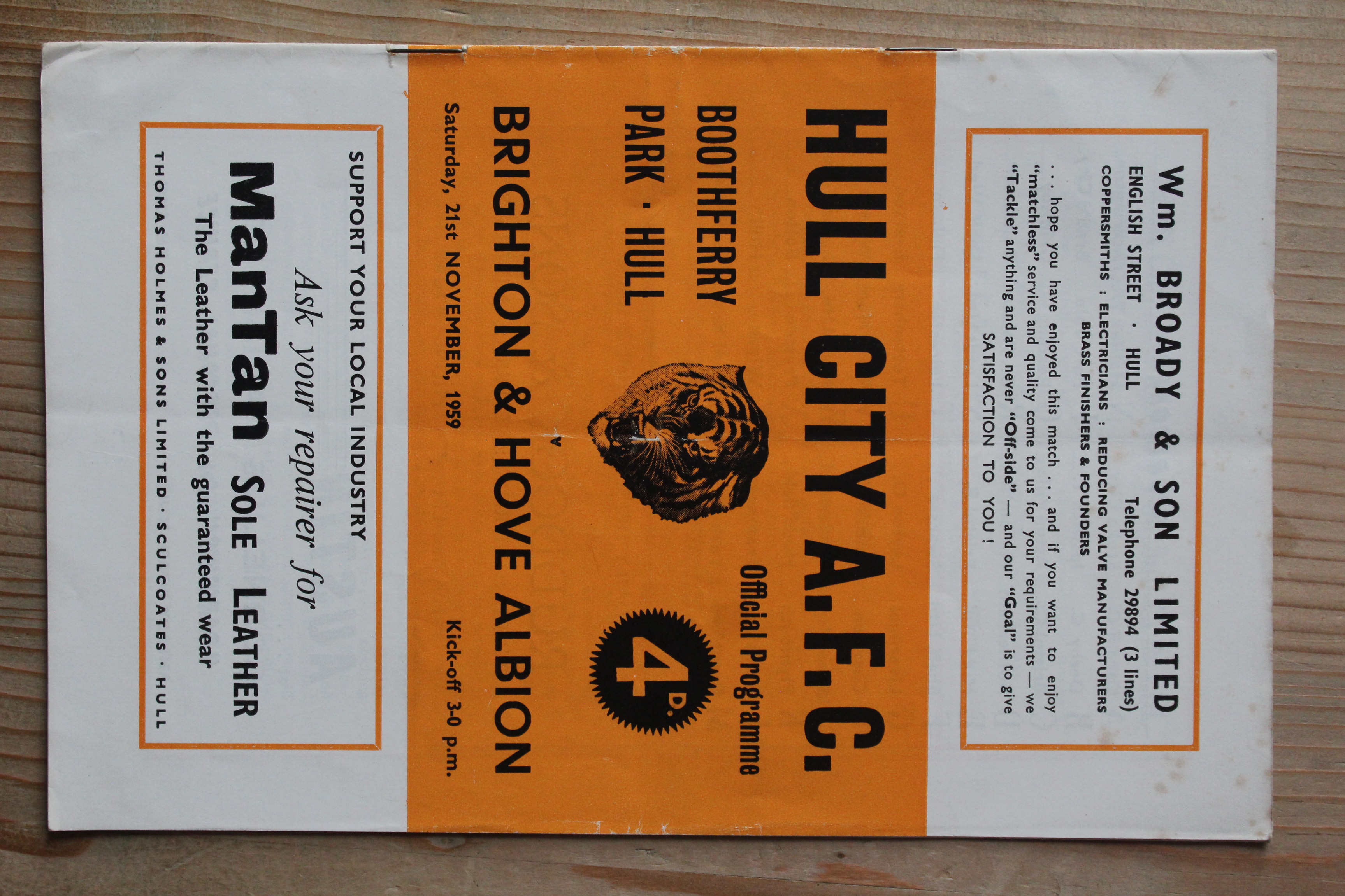 Hull City FC v Brighton & Hove Albion FC