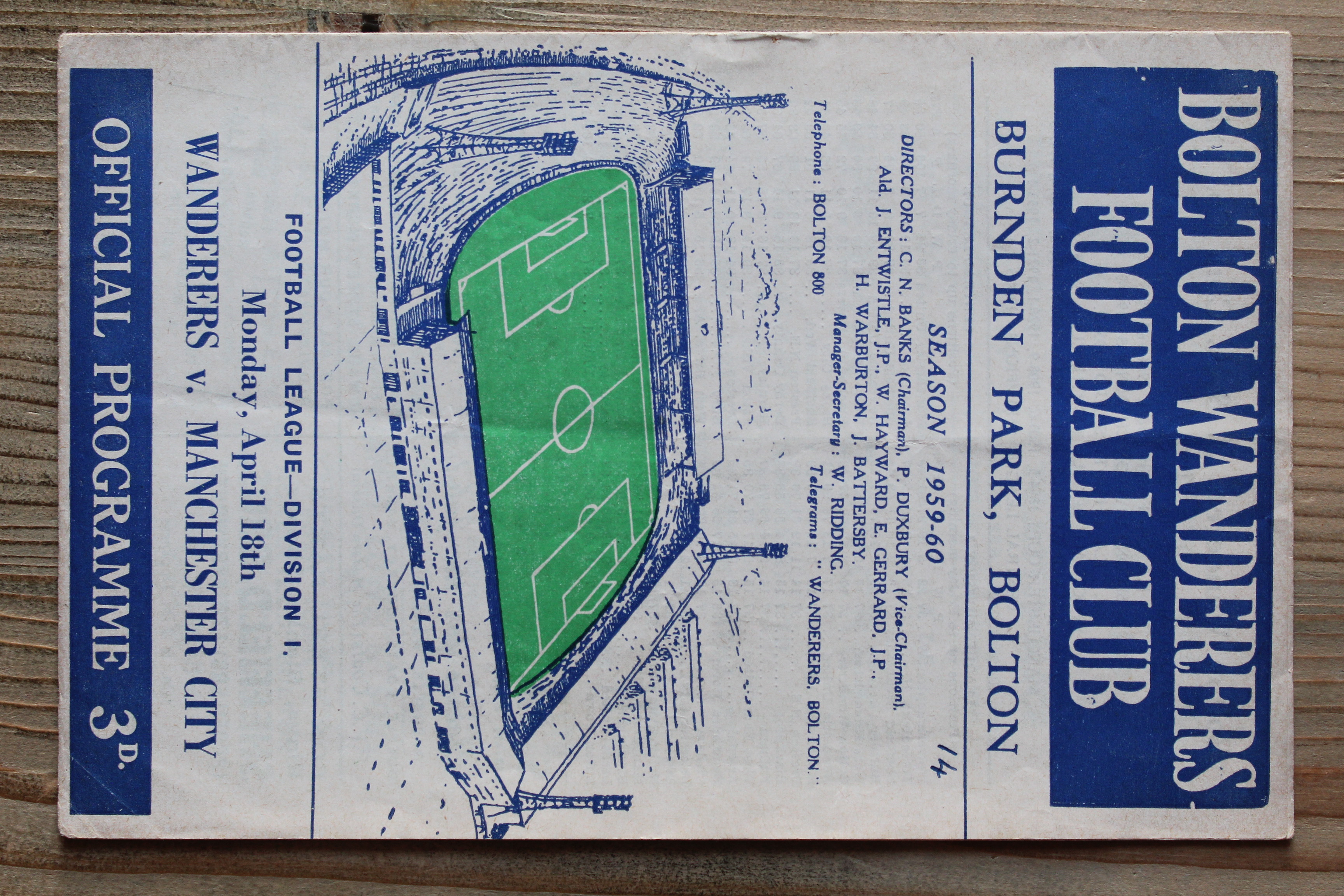 Bolton Wanderers FC v Manchester City FC