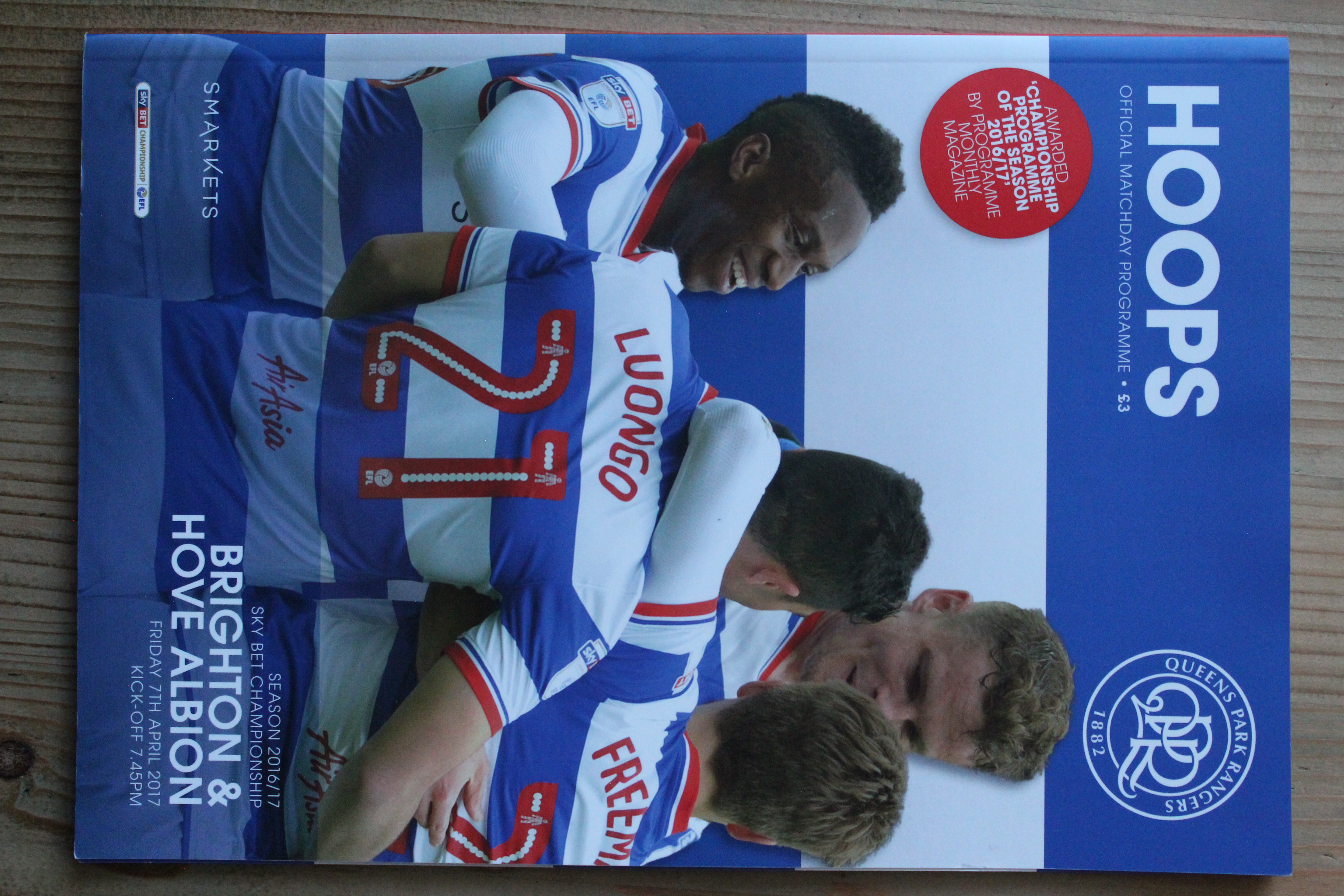 Queens Park Rangers FC v Brighton & Hove Albion FC
