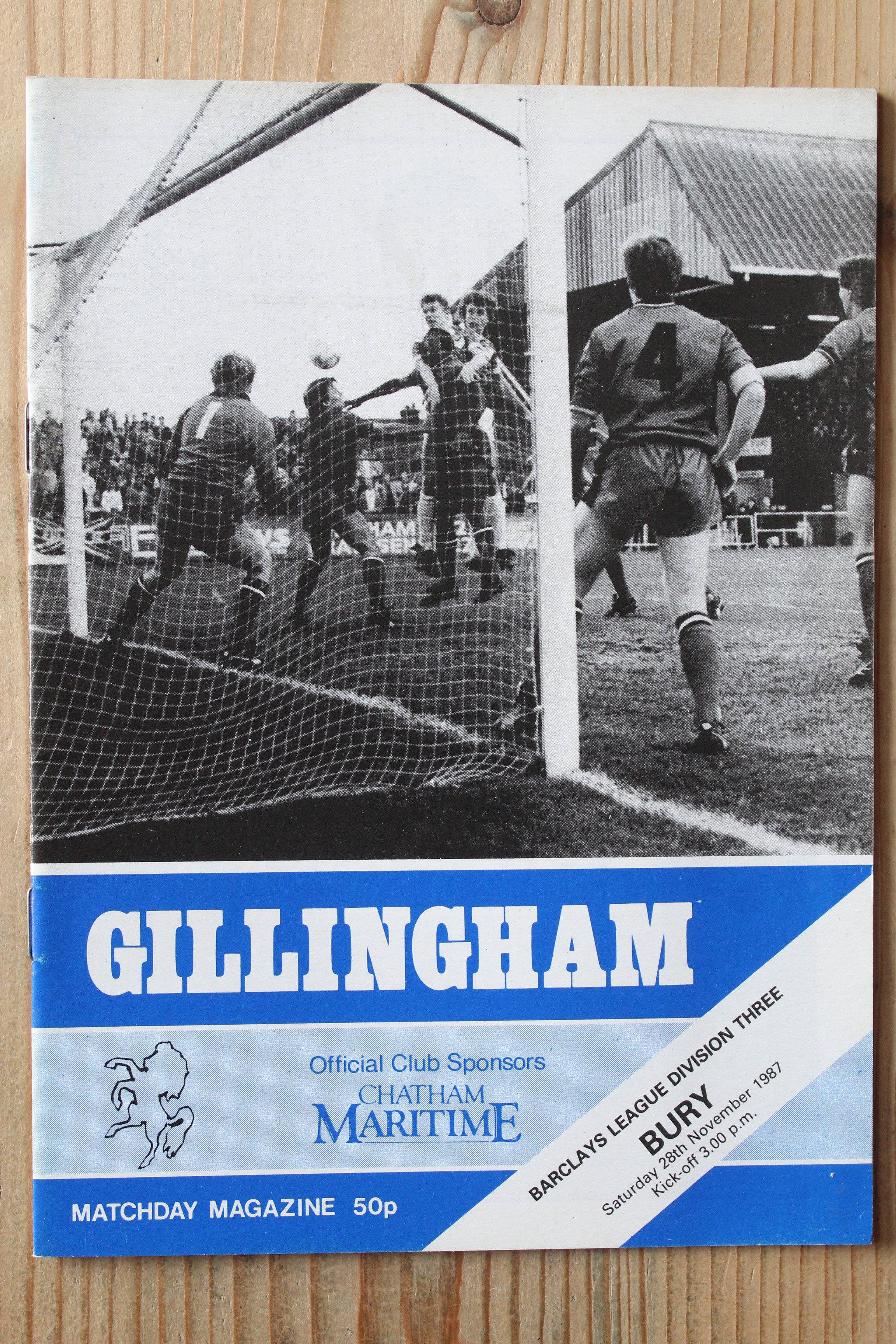 Gillingham City v Bury FC