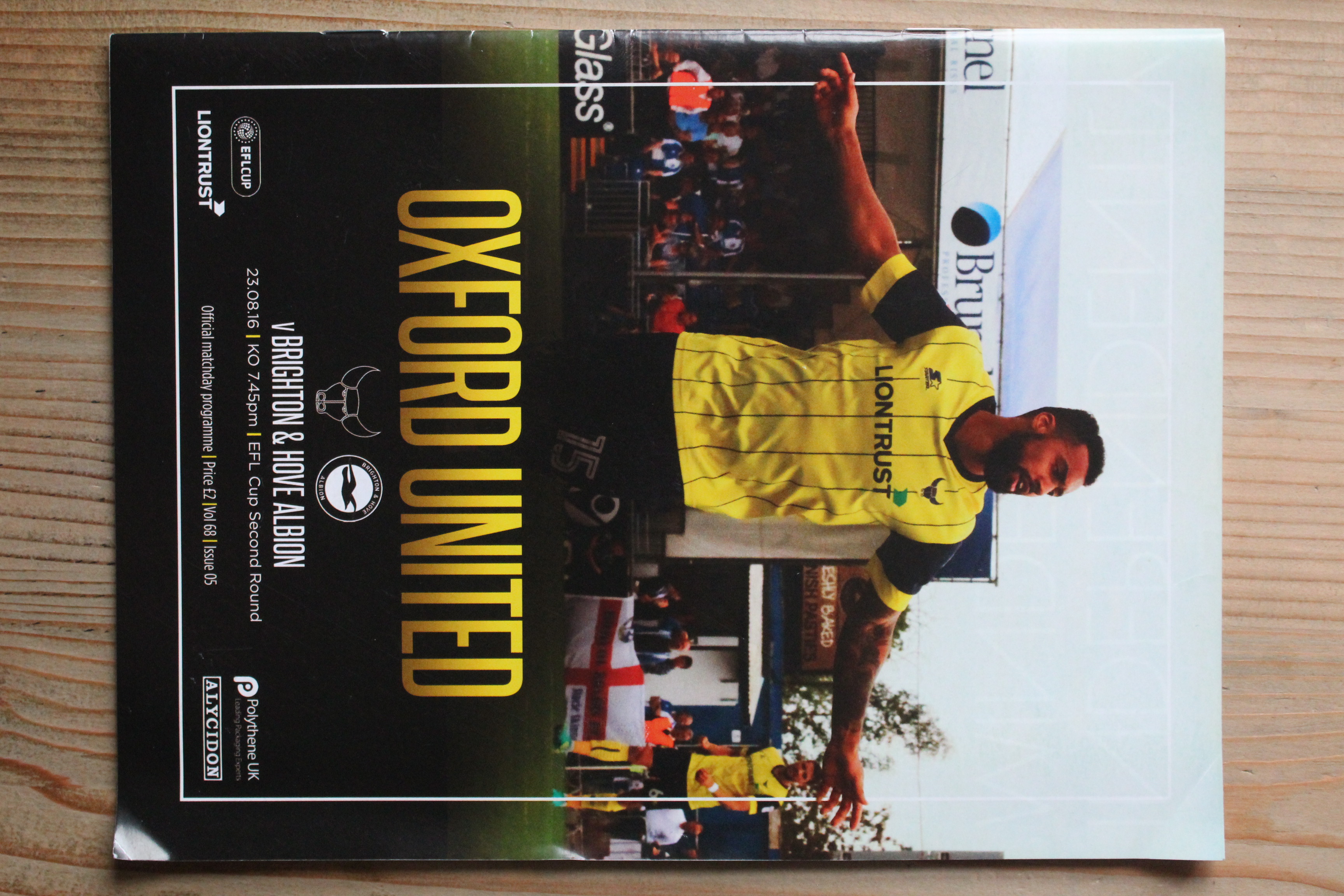 Oxford United FC v Brighton & Hove Albion FC