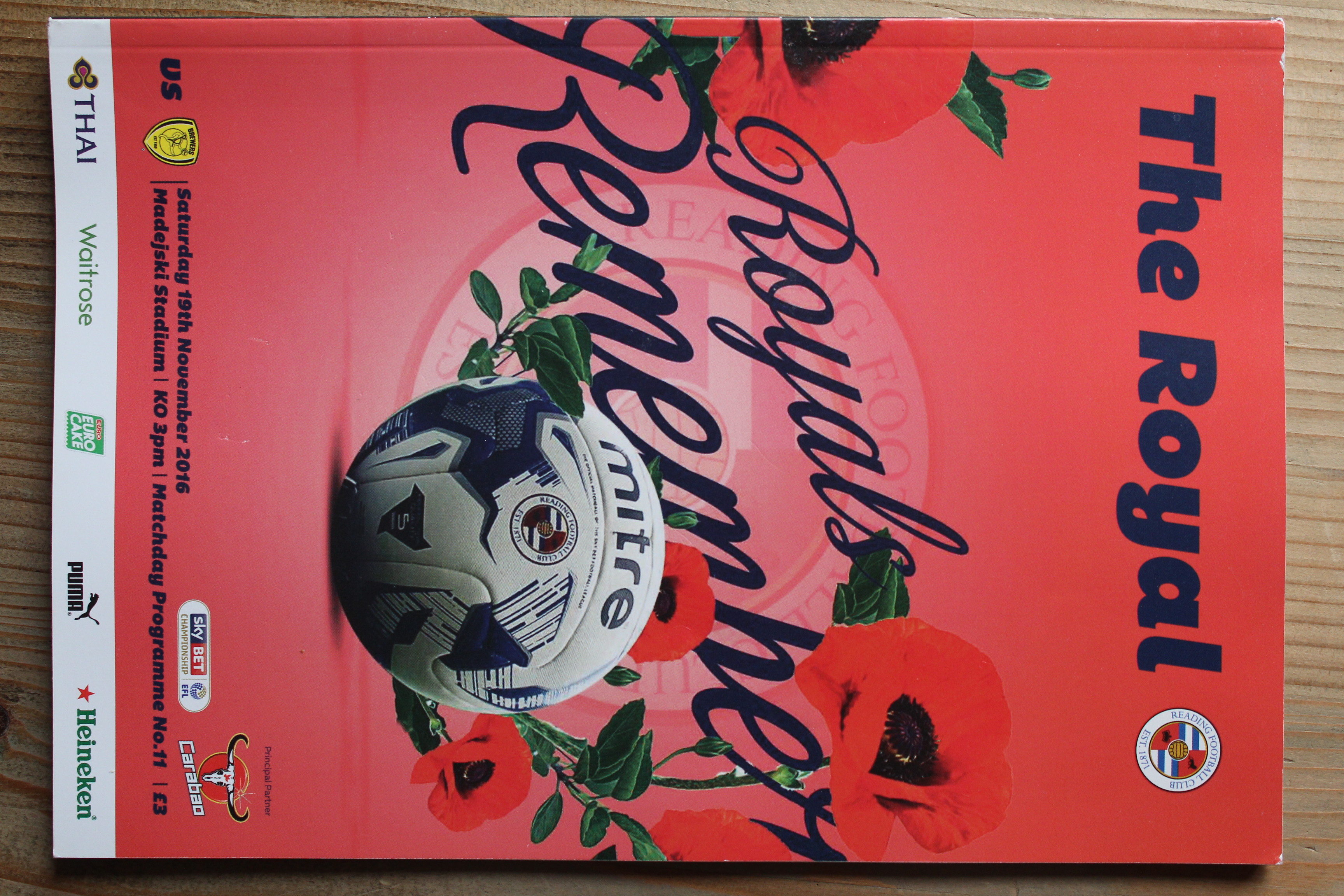 Reading FC v Burton Albion FC