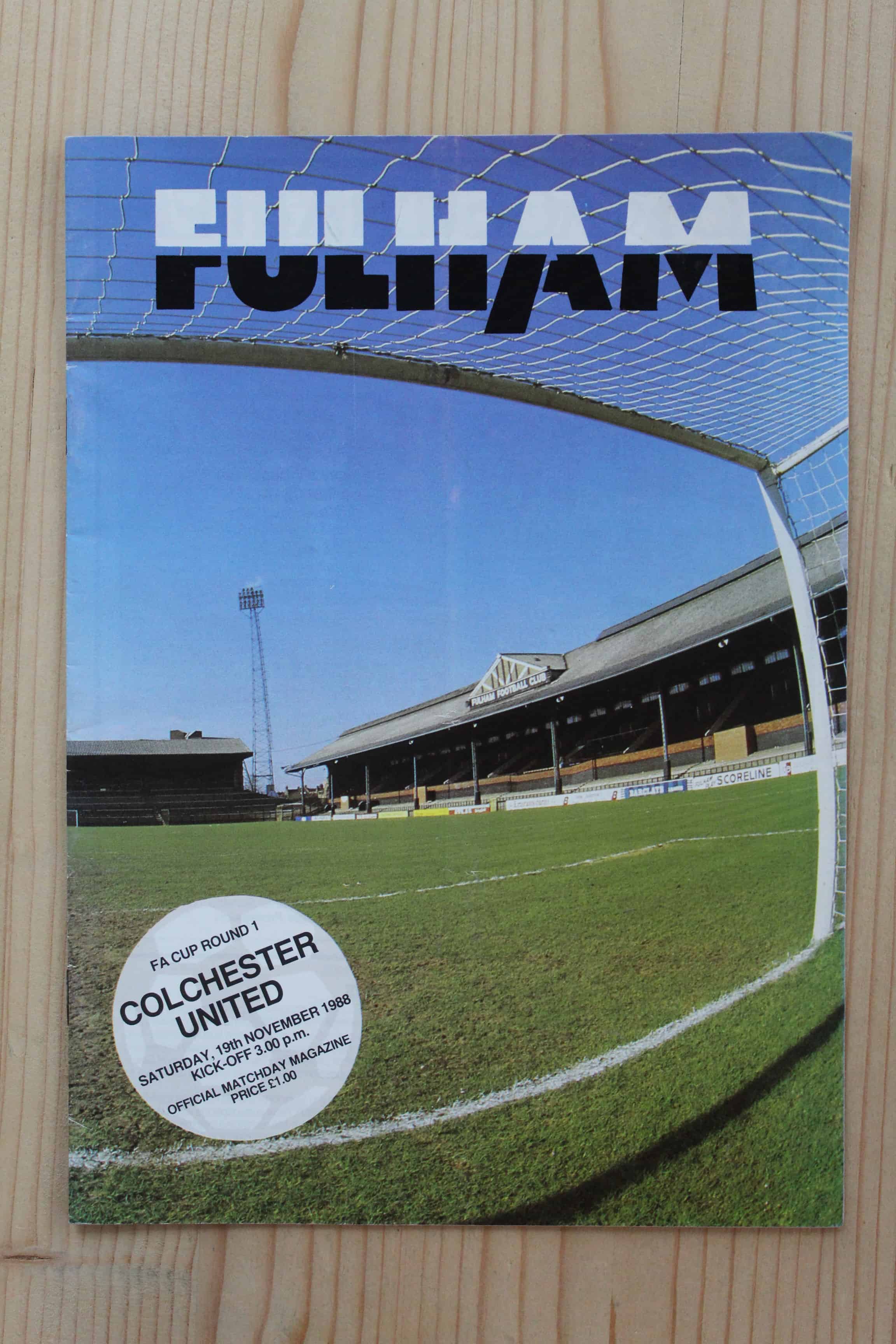 Fulham FC v Colchester United FC