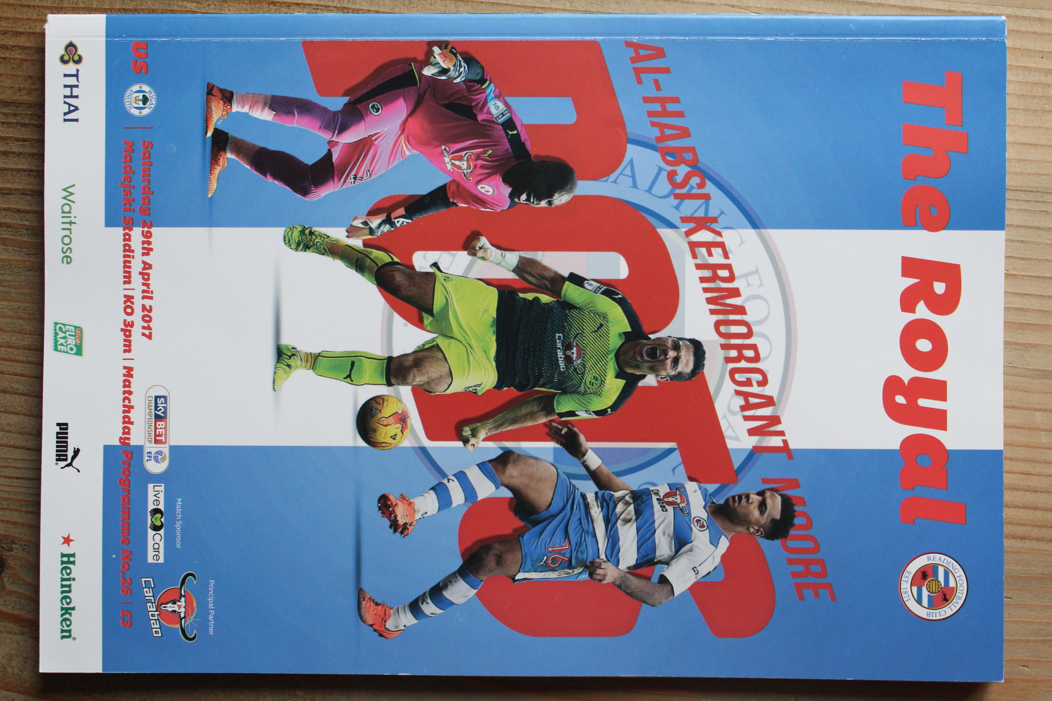 Reading FC v Wigan Athletic FC