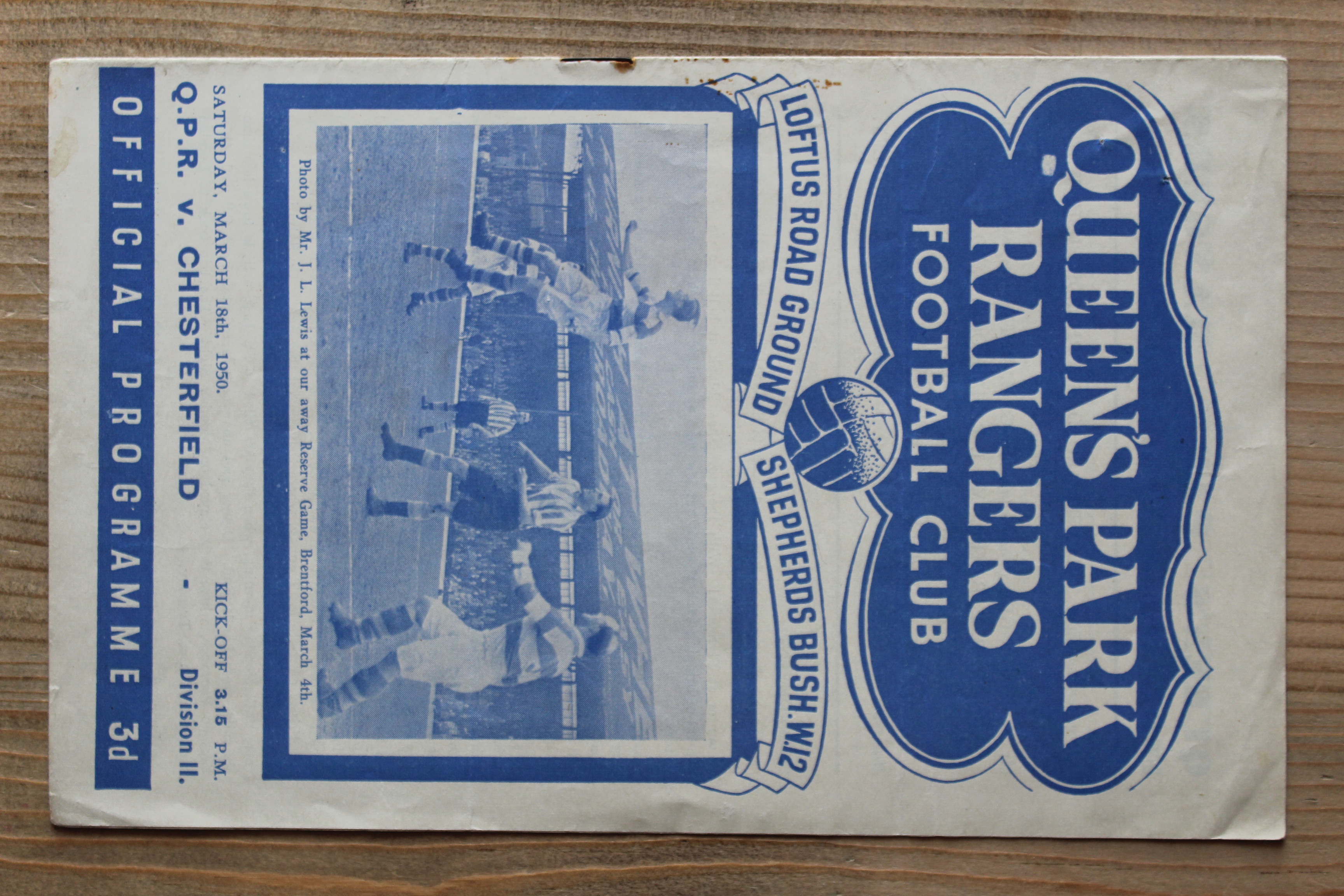 Queens Park Rangers FC v Chesterfield FC