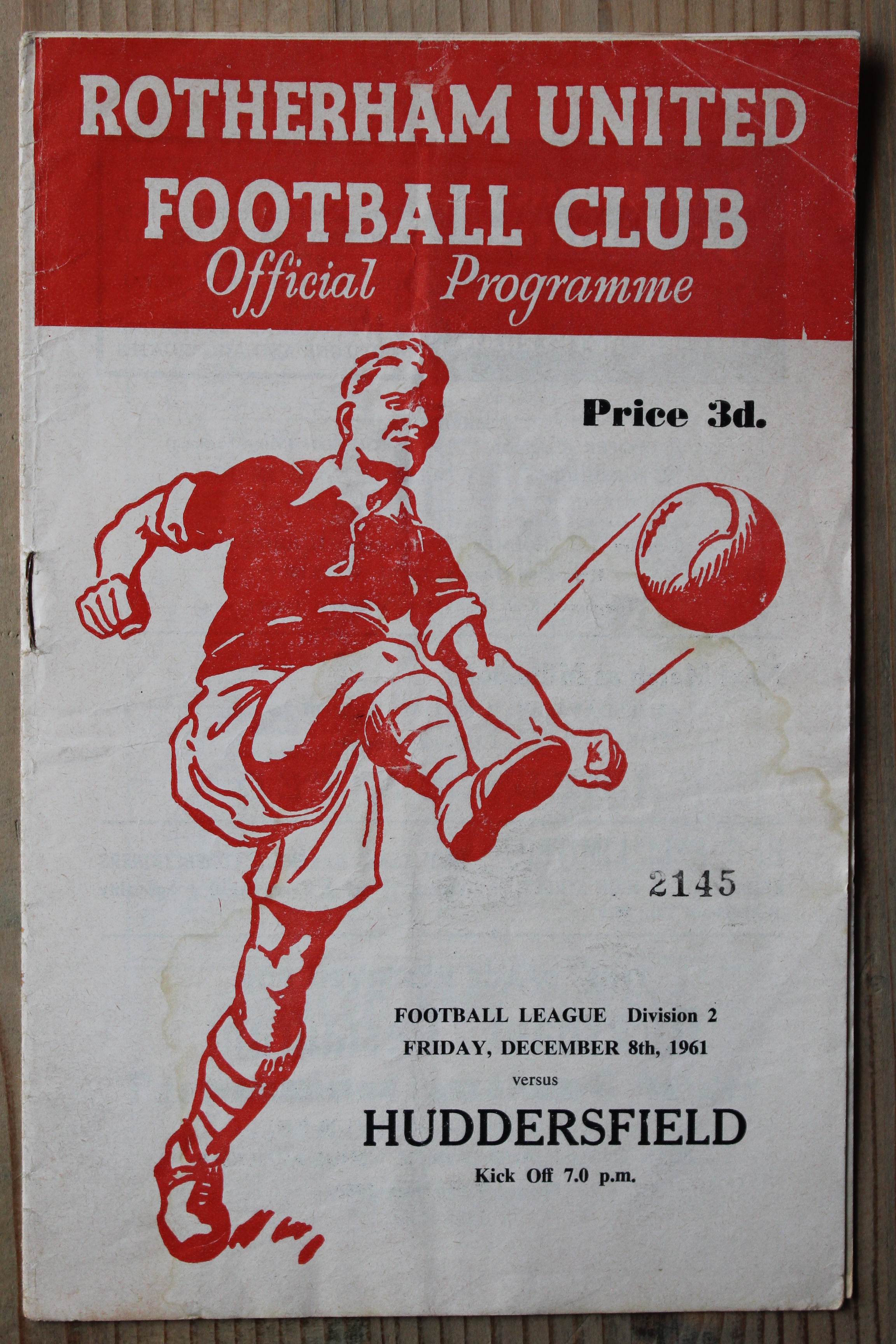 Rotherham United FC v Huddersfield Town FC