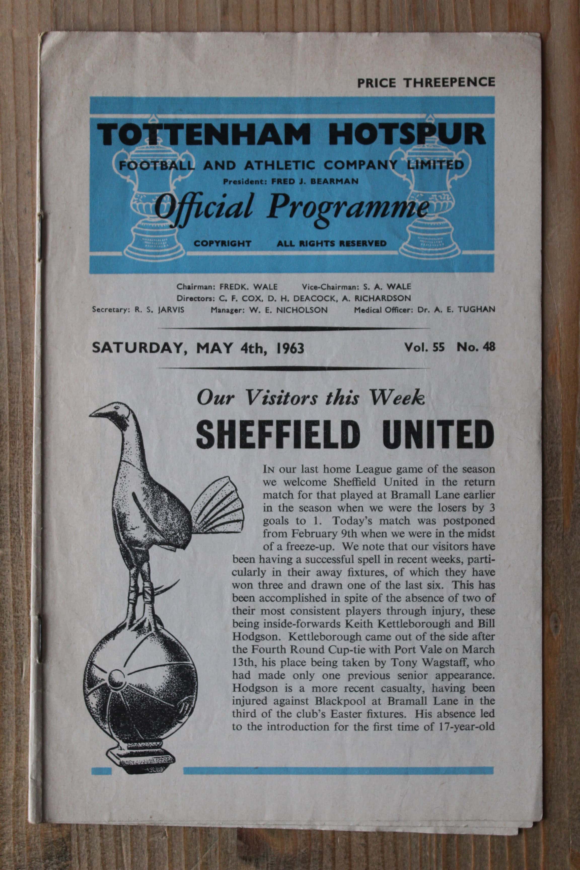 Tottenham Hotspur FC v Sheffield United FC
