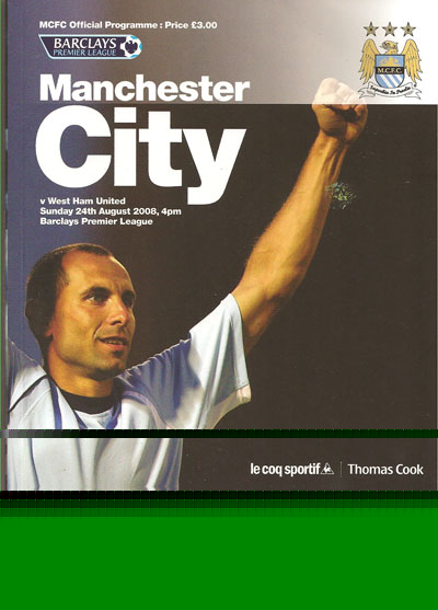 Manchester City FC v West Ham United FC