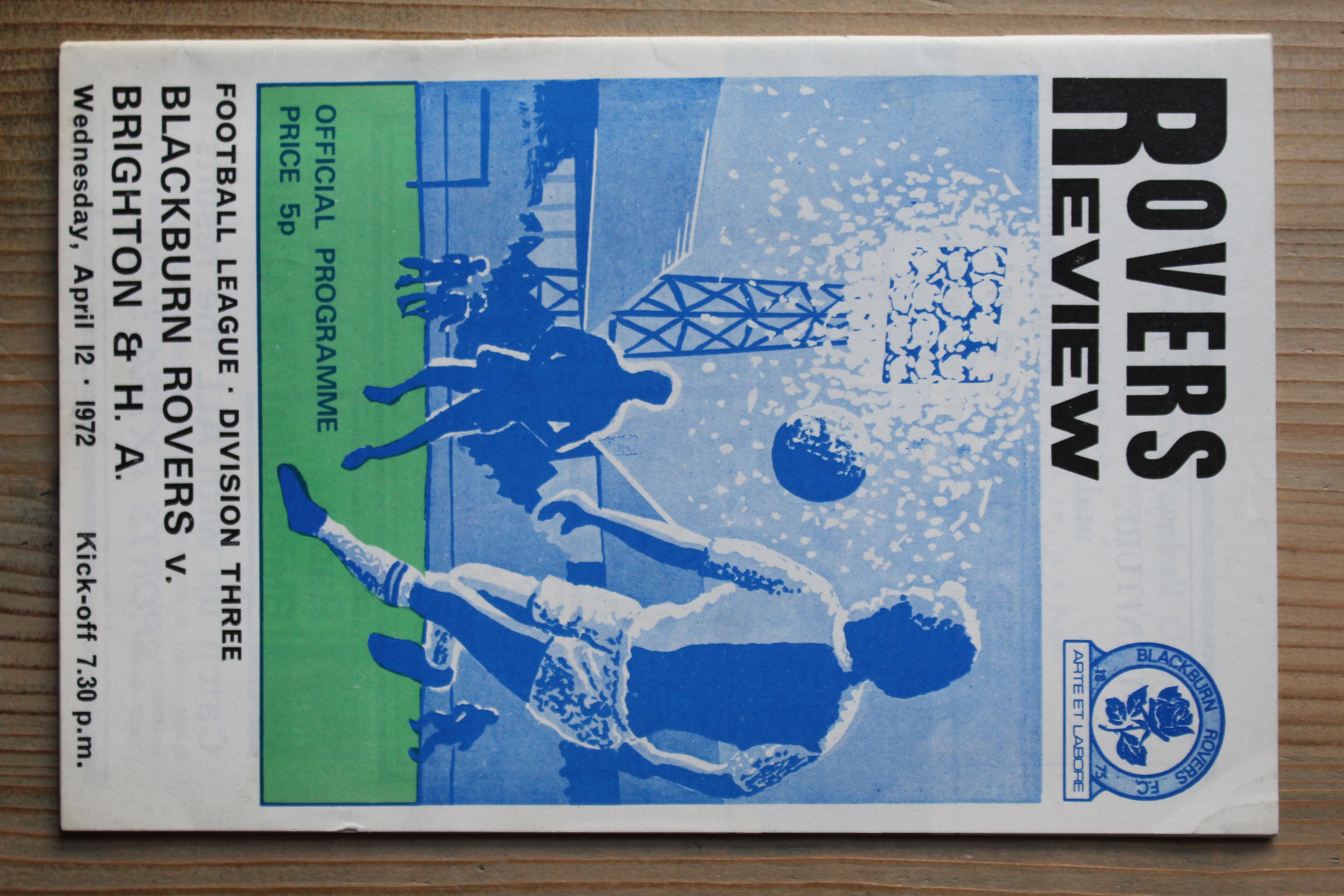 Blackburn Rovers FC v Brighton & Hove Albion FC