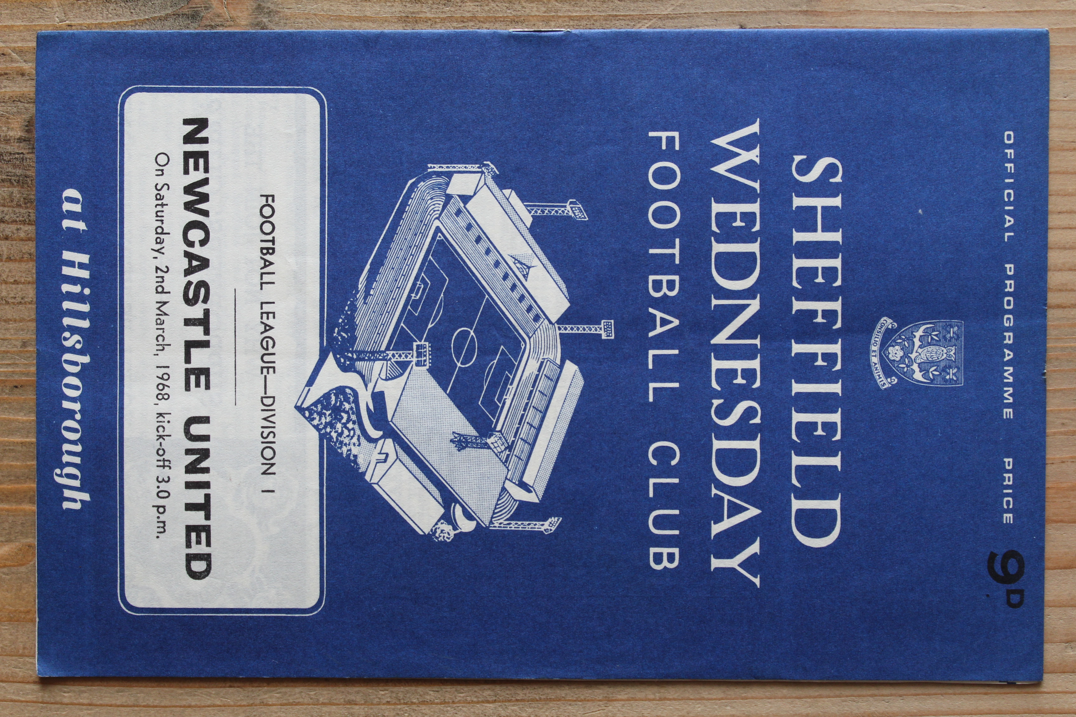 Sheffield Wednesday FC  v Newcastle United FC