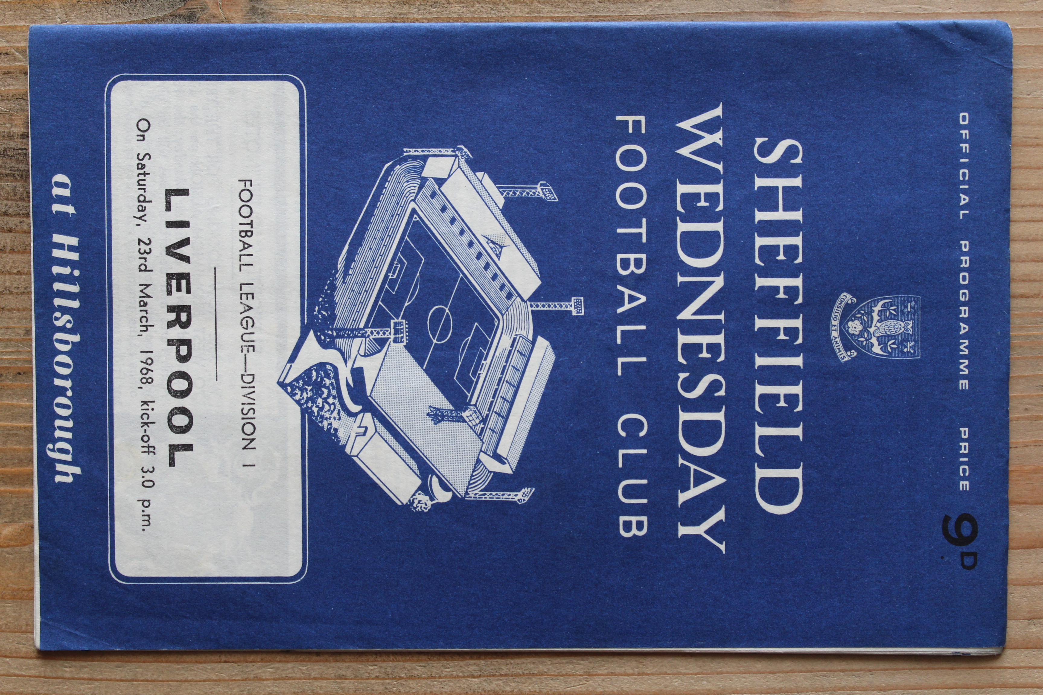 Sheffield Wednesday FC  v Liverpool FC