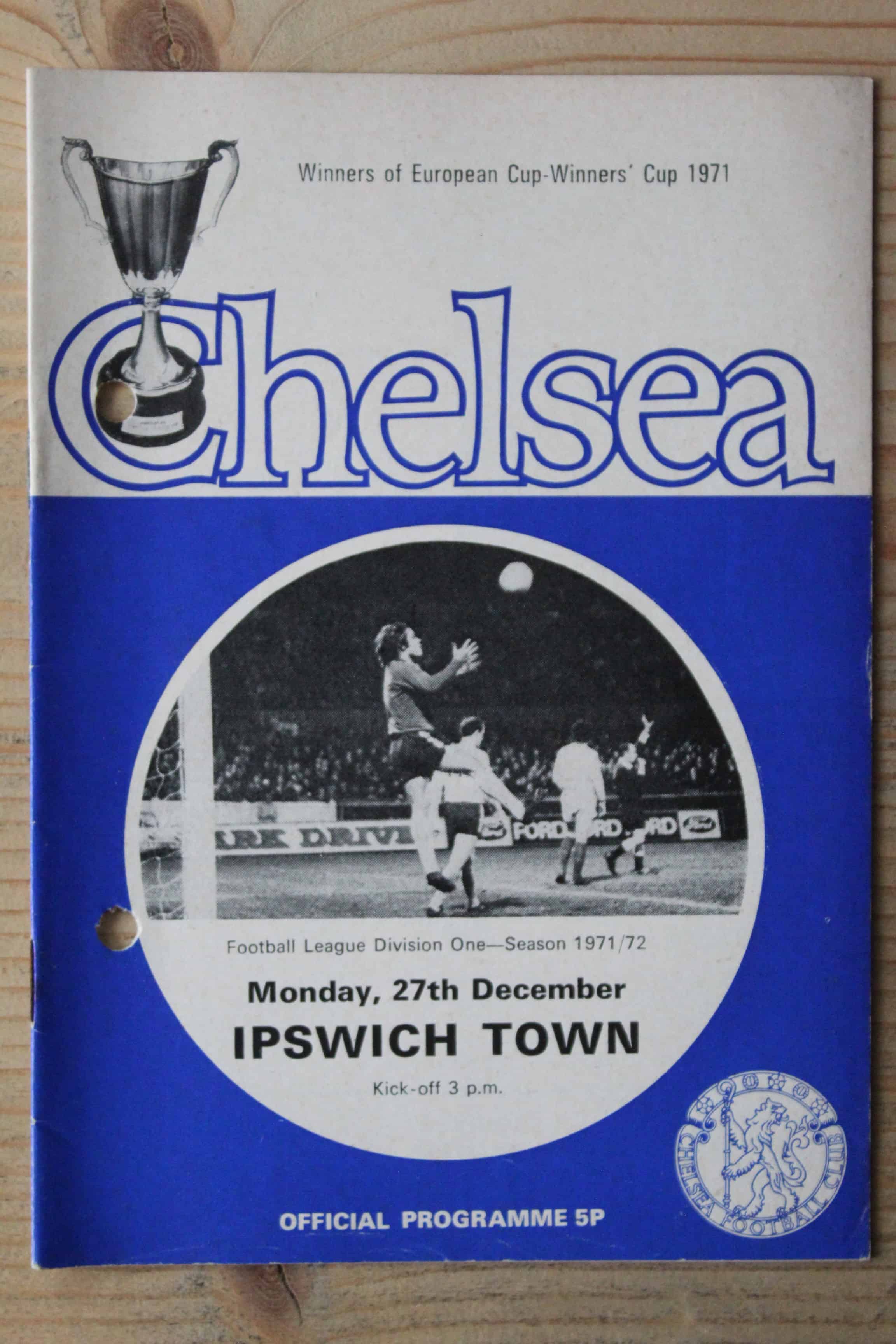 Chelsea FC v Ipswich Town FC
