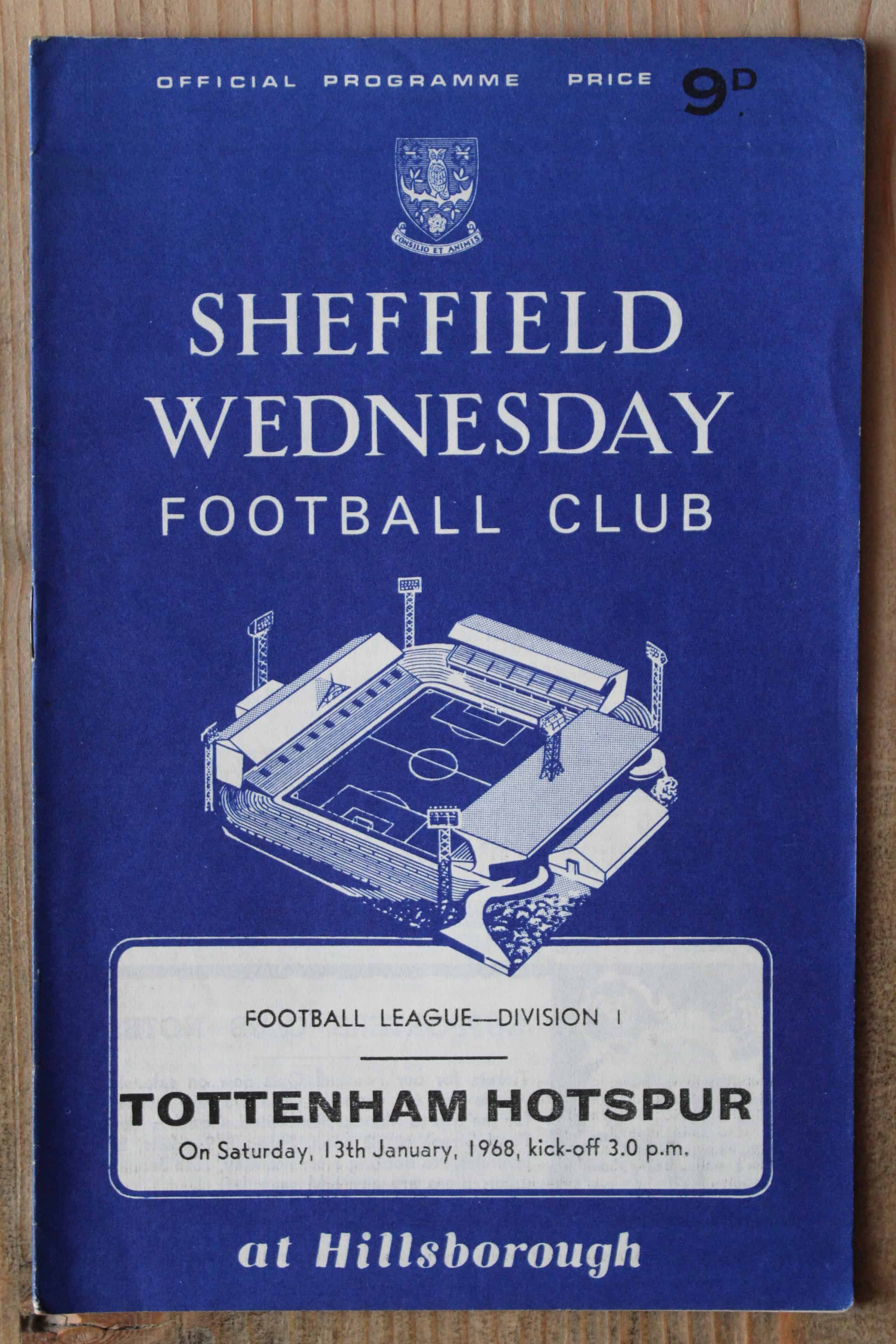 Sheffield Wednesday FC  v Tottenham Hotspur FC
