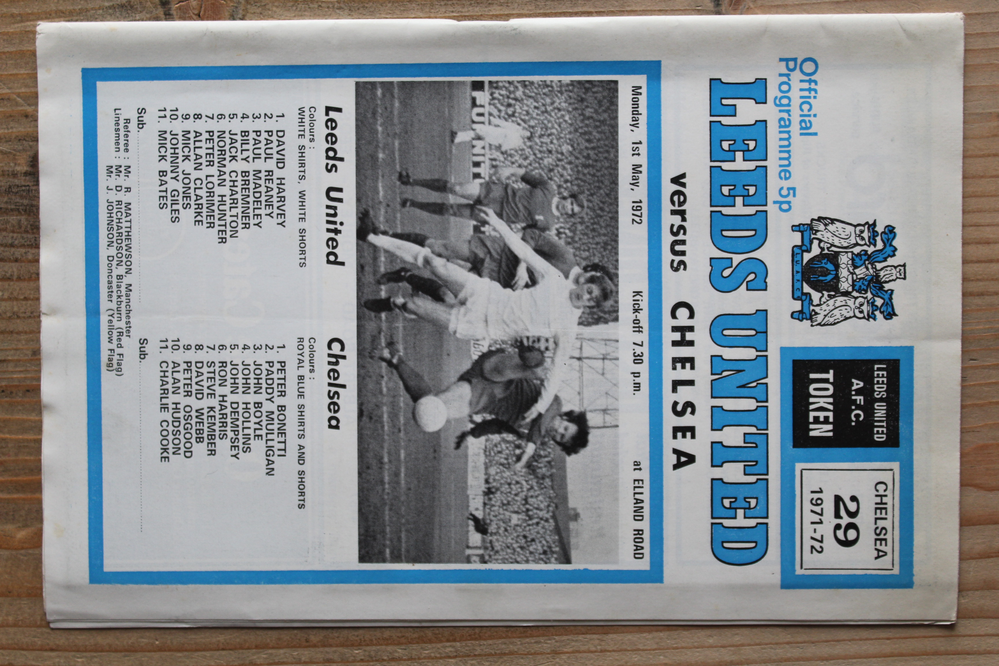 Leeds United FC v Chelsea FC