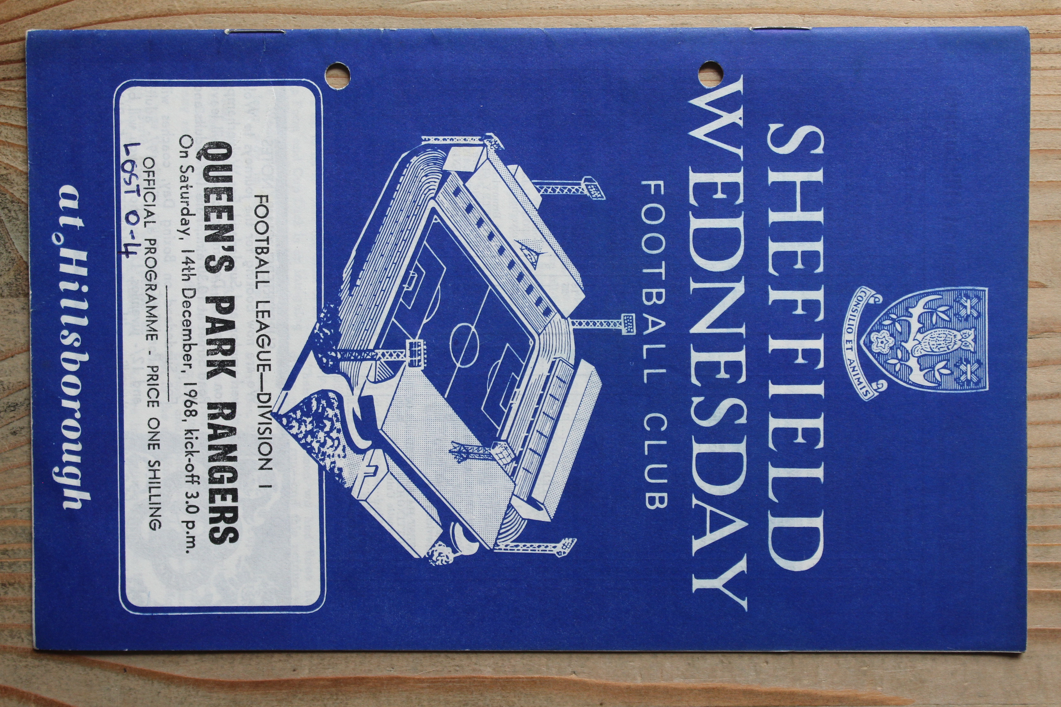 Sheffield Wednesday FC  v Queens Park Rangers FC