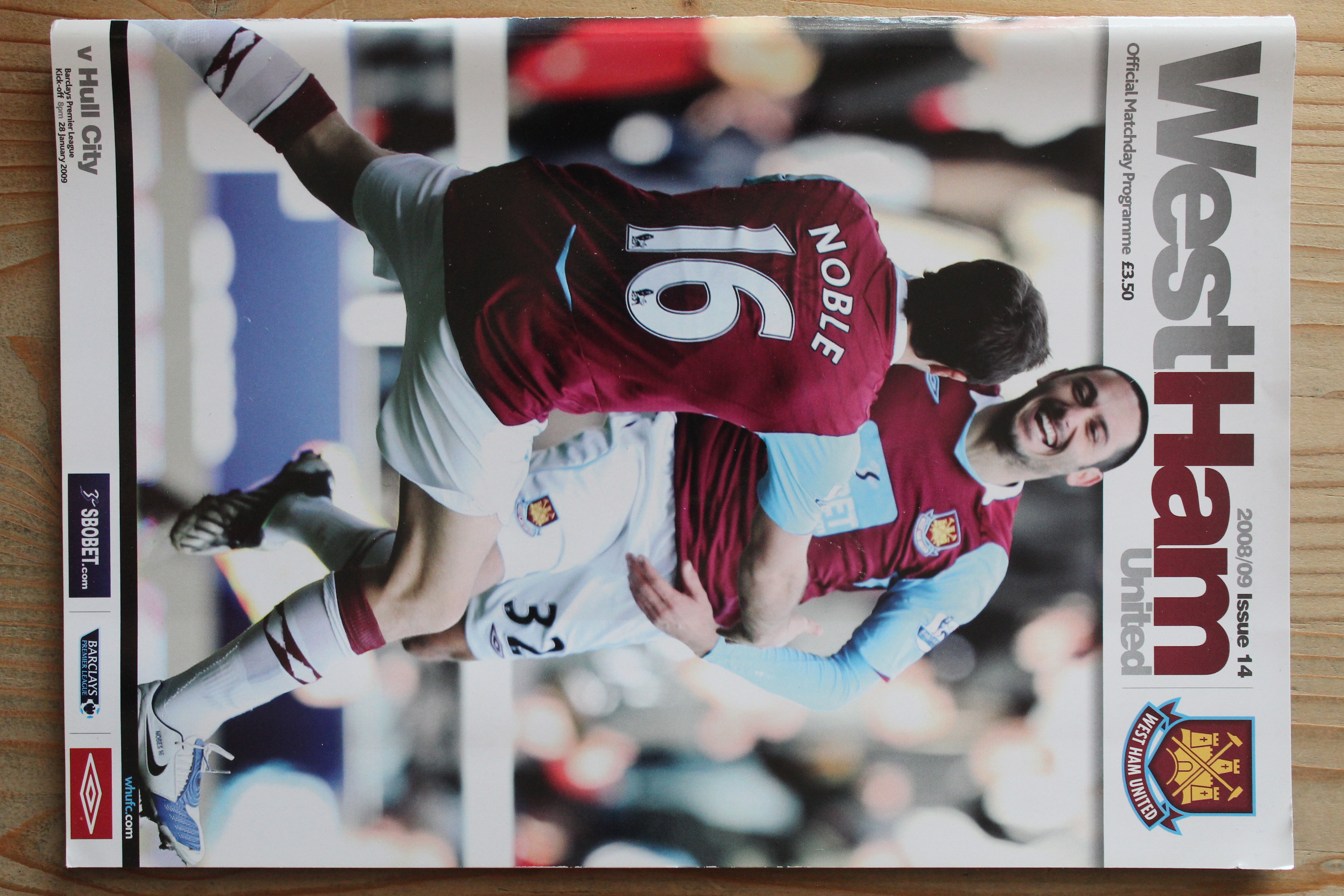 West Ham United FC v Hull City FC