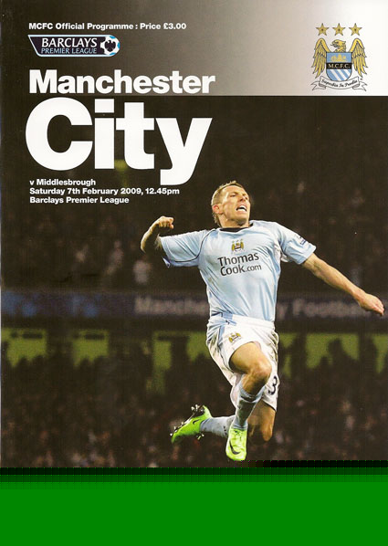 Manchester City FC v Middlesbrough FC