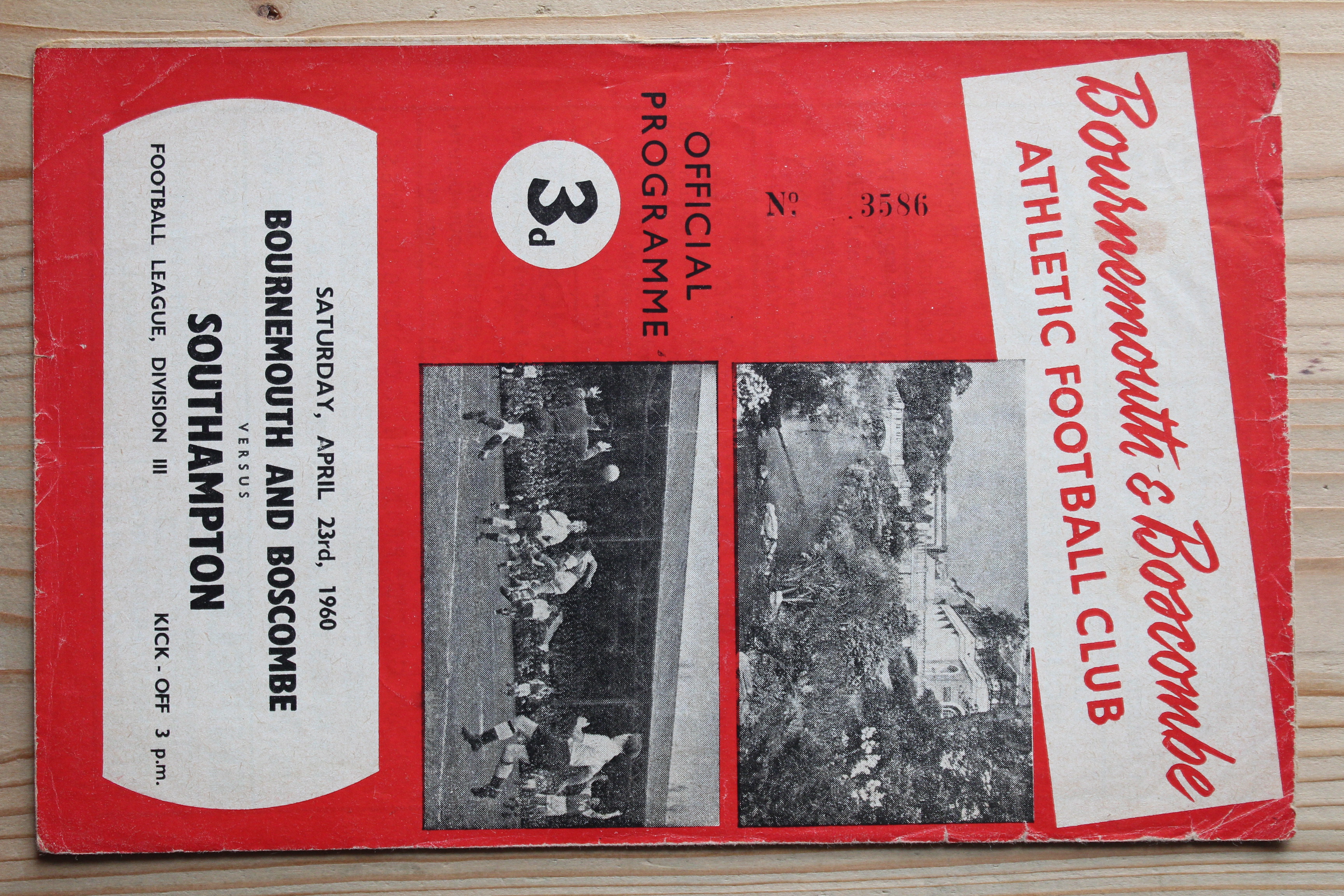 Bournemouth & Boscombe v Southampton FC