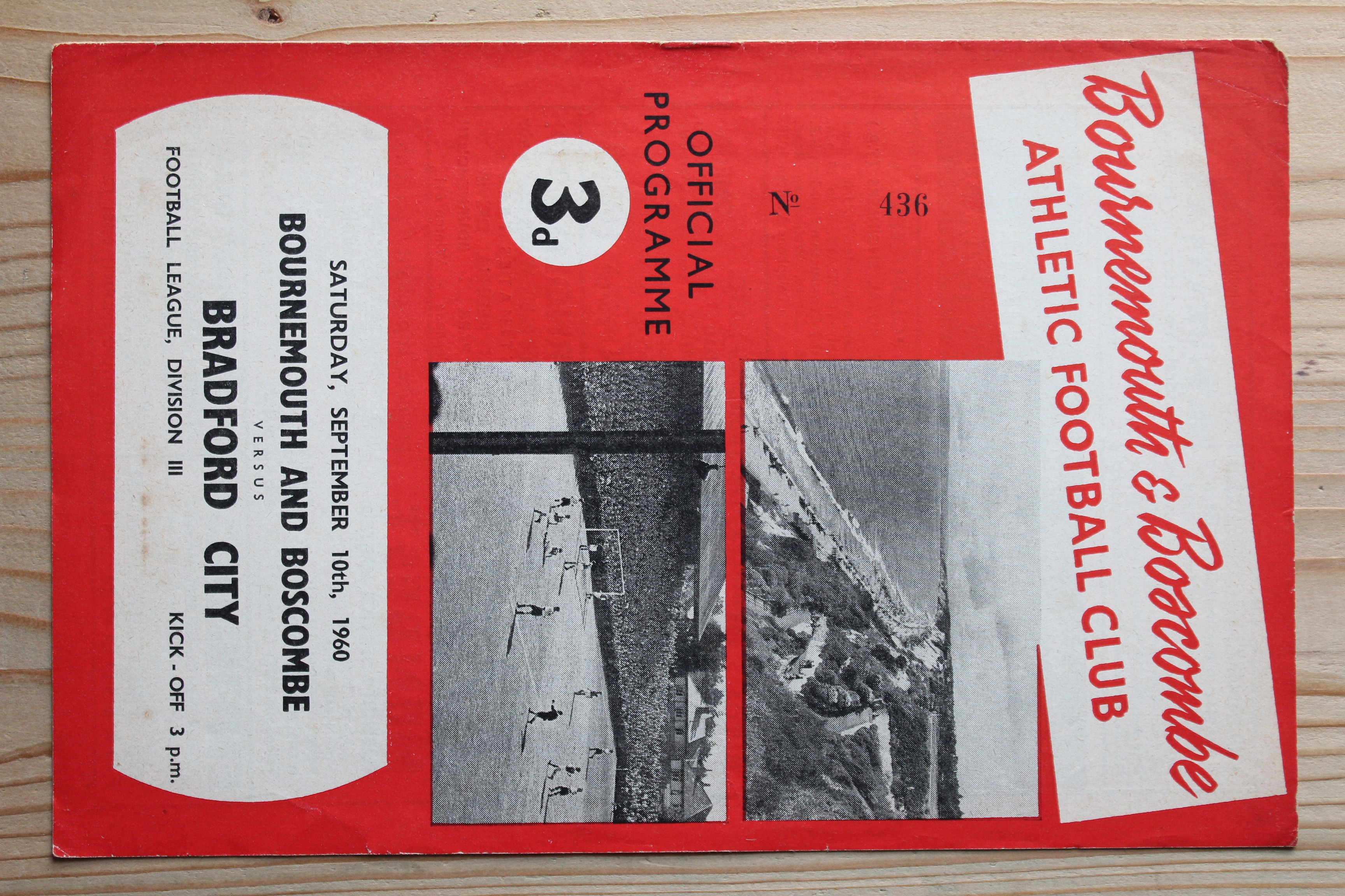 Bournemouth & Boscombe v Bradford City FC