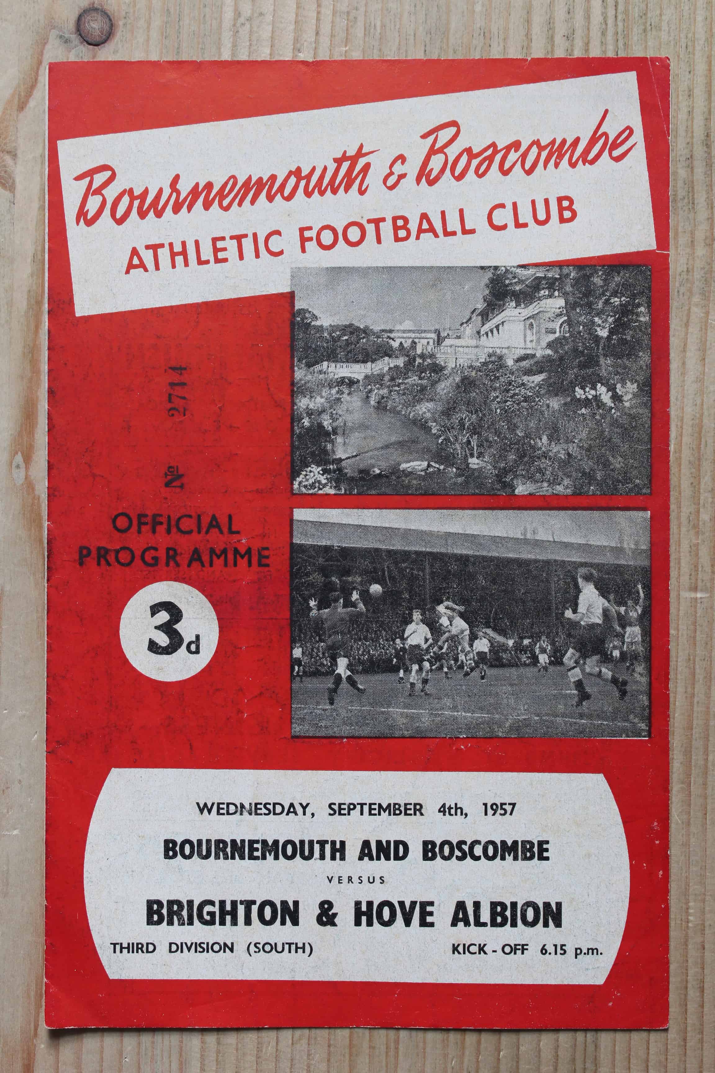 Bournemouth & Boscombe v Brighton & Hove Albion FC