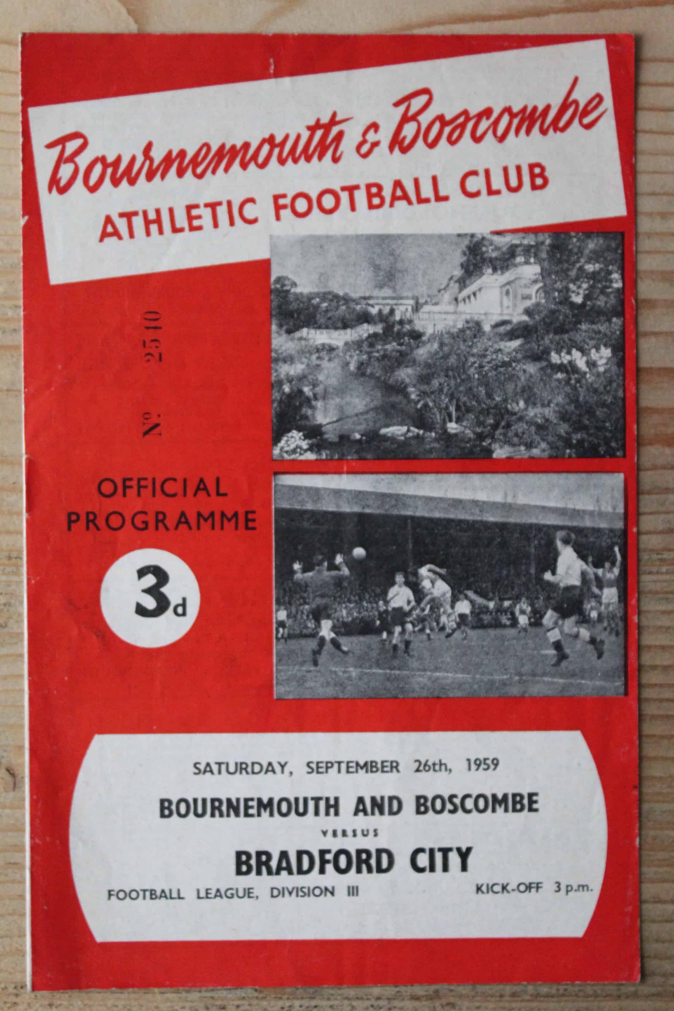 Bournemouth & Boscombe v Bradford City FC
