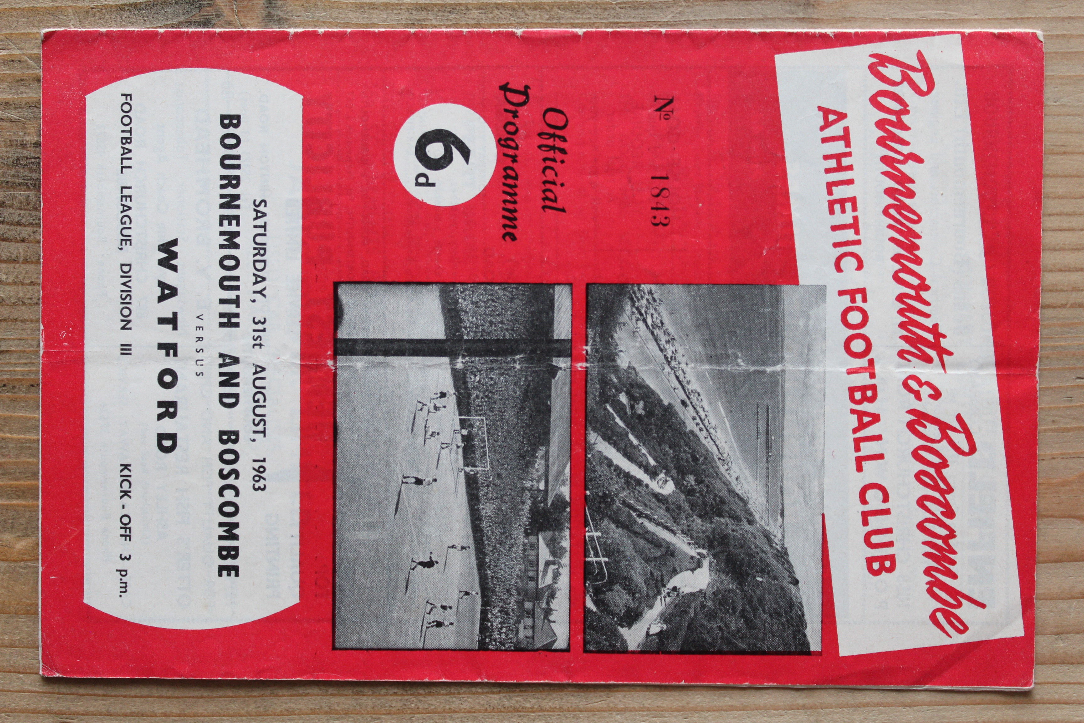 Bournemouth & Boscombe v Watford FC