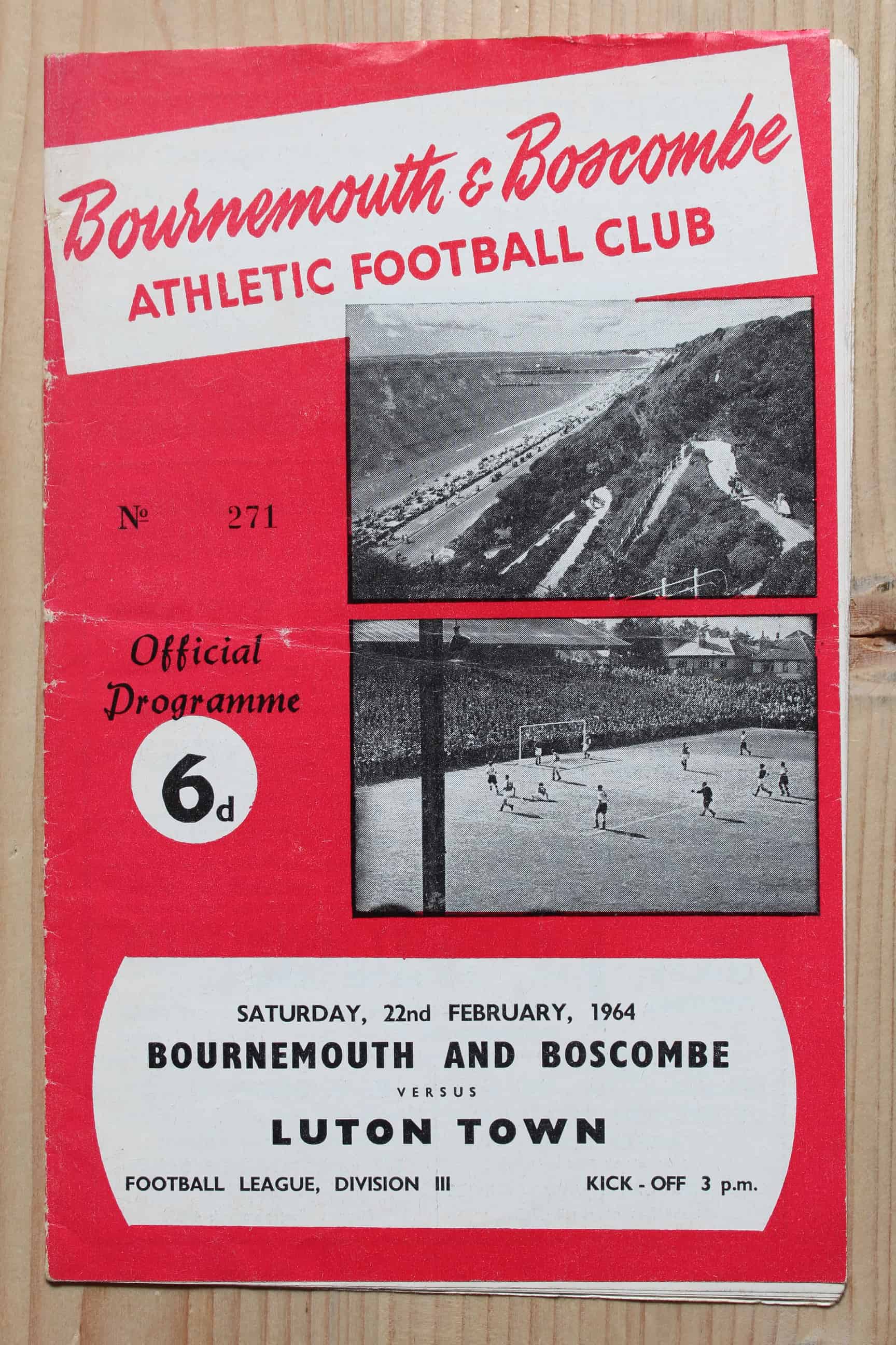 Bournemouth & Boscombe v Luton Town FC