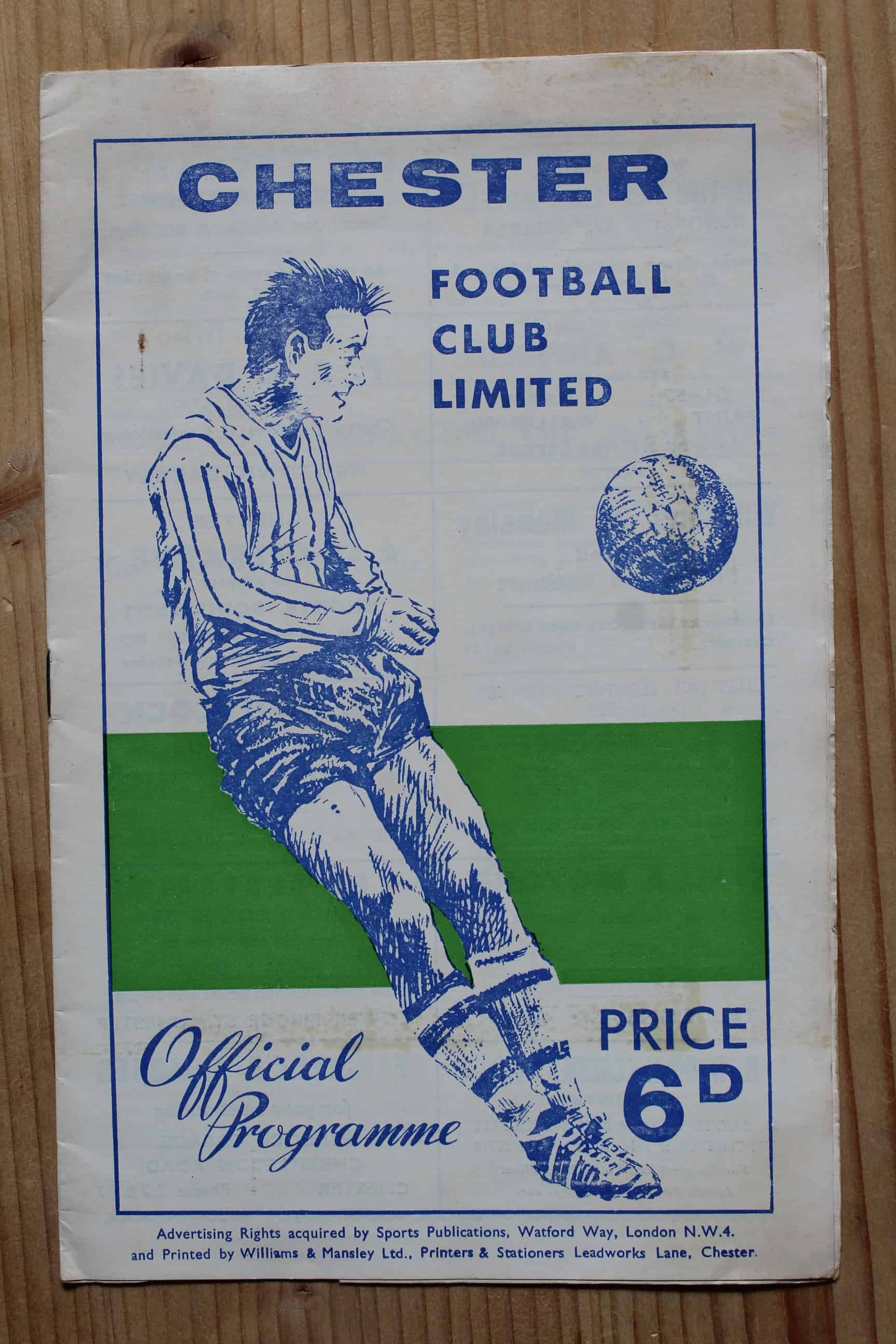 Chester City FC v Port Vale FC