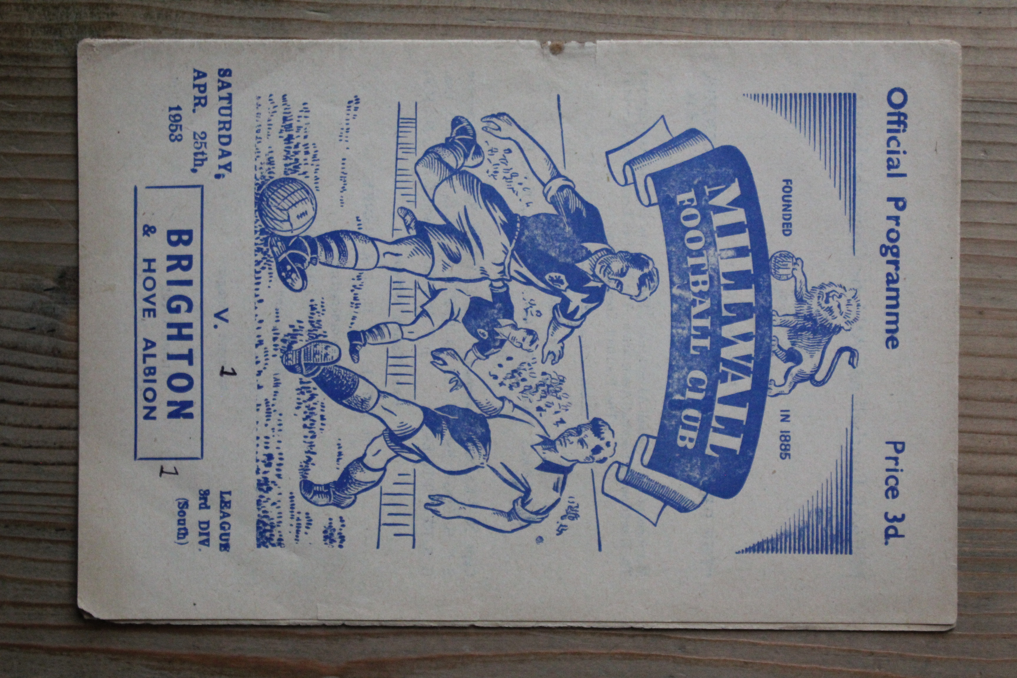 Millwall FC v Brighton & Hove Albion FC