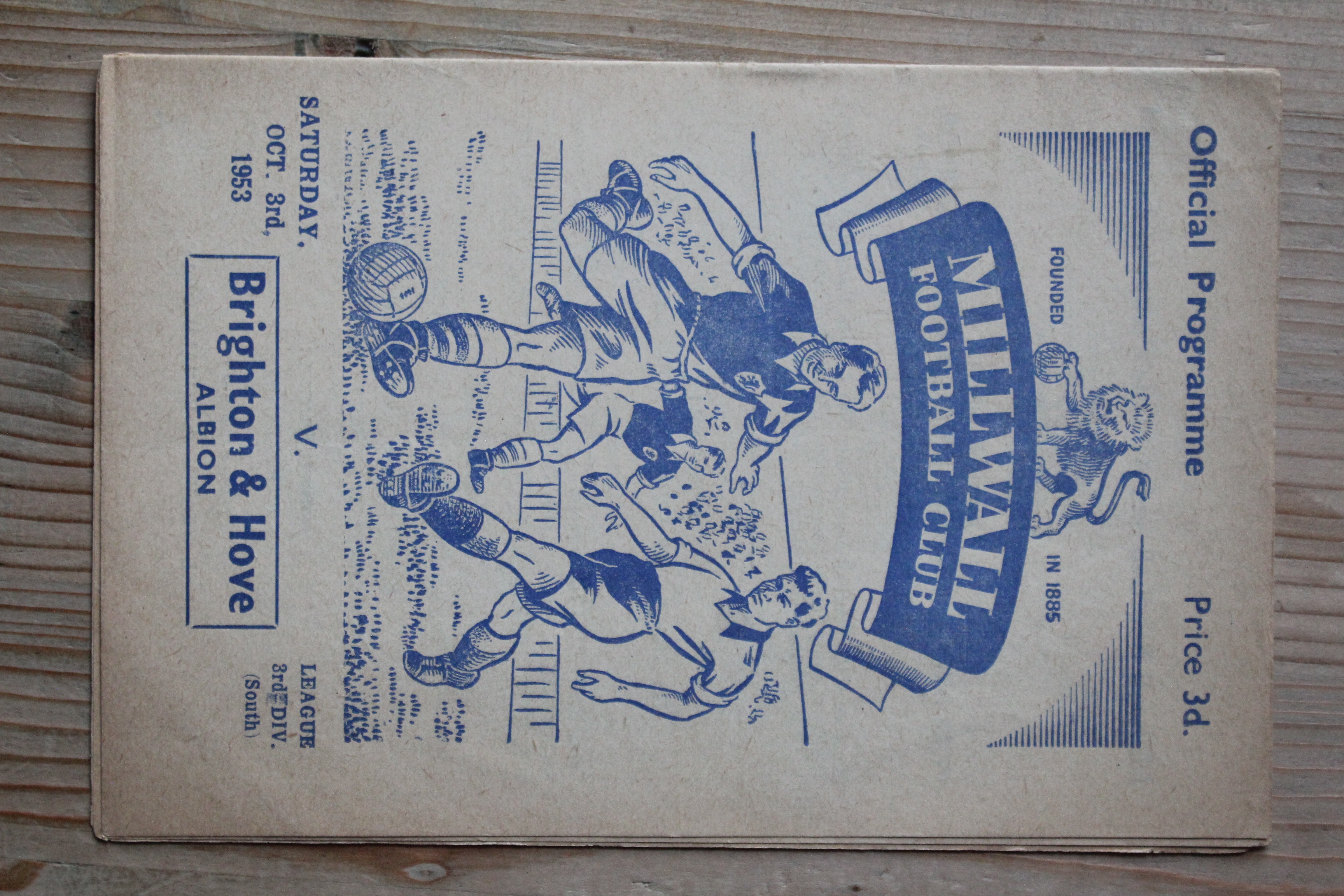 Millwall FC v Brighton & Hove Albion FC
