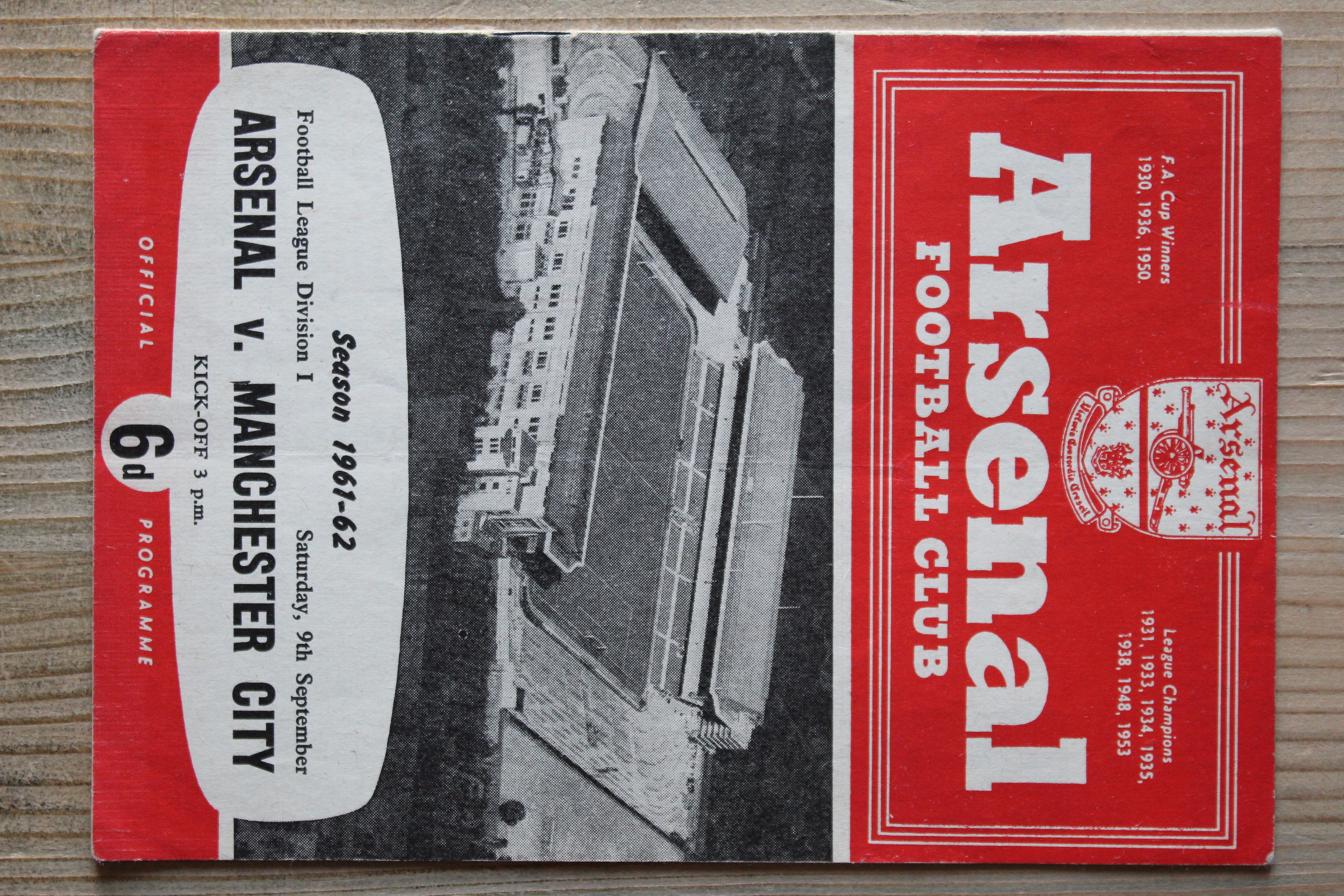 Arsenal FC v Manchester City FC
