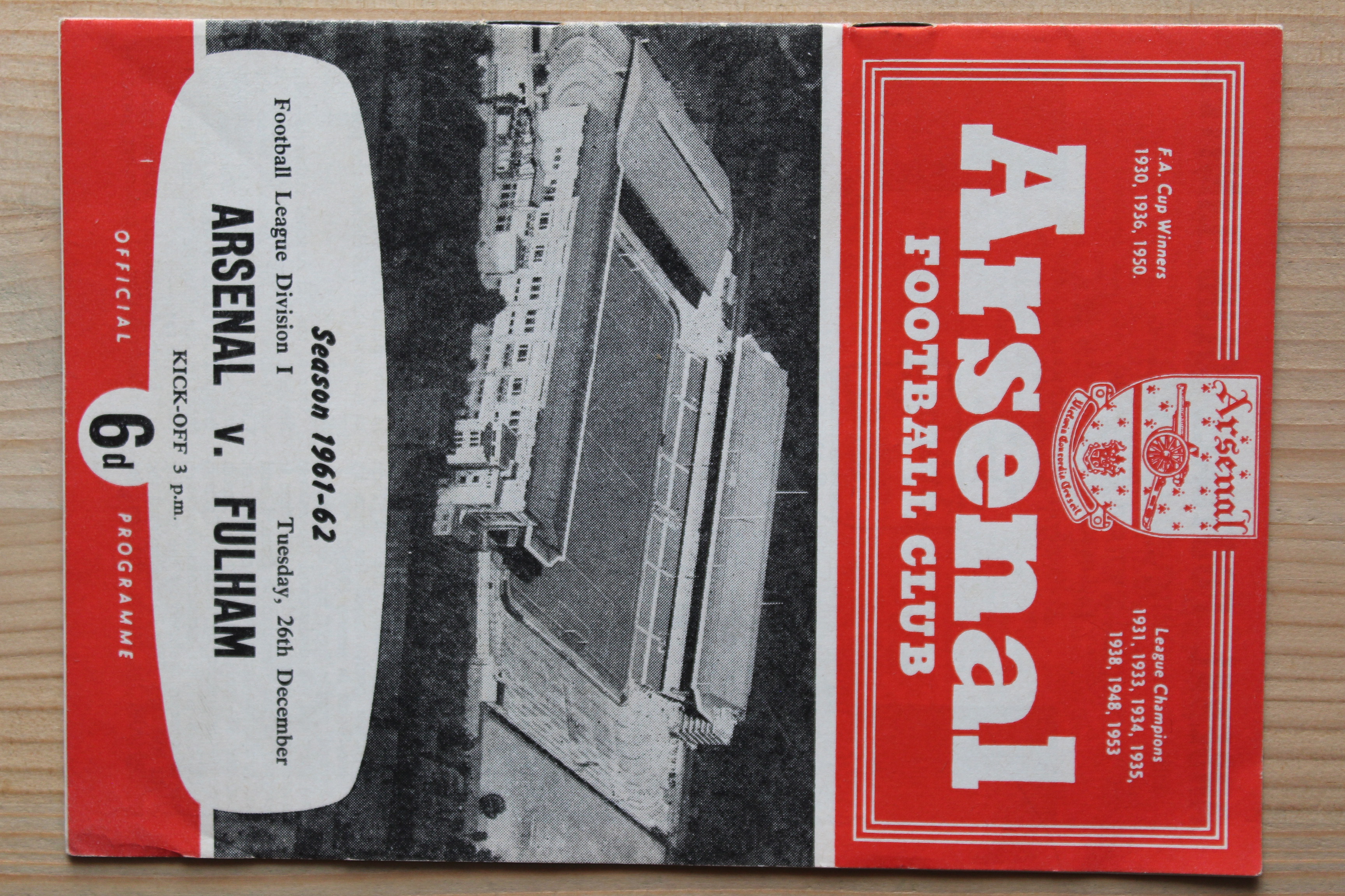 Arsenal FC v Fulham FC