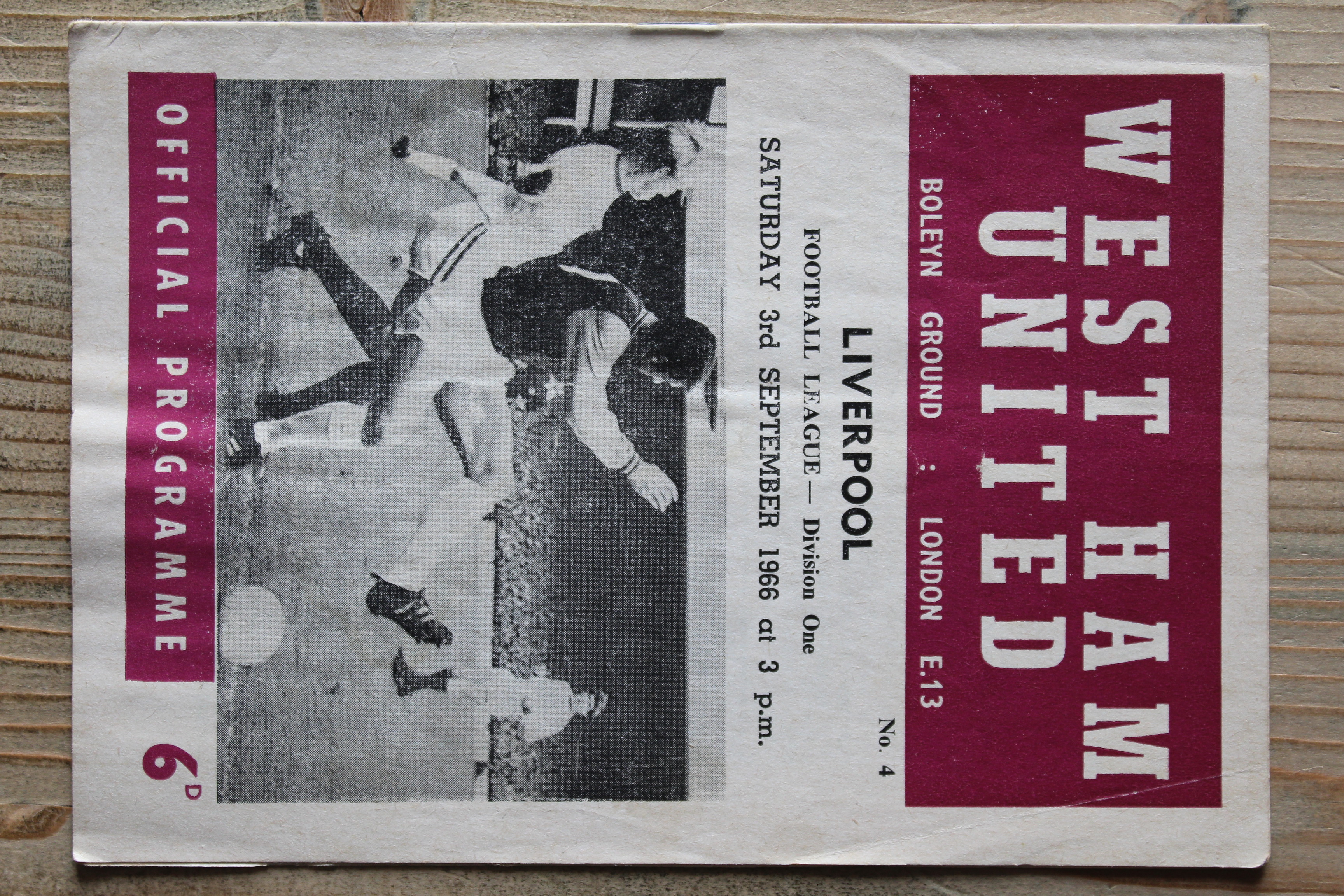 West Ham United FC v Liverpool FC