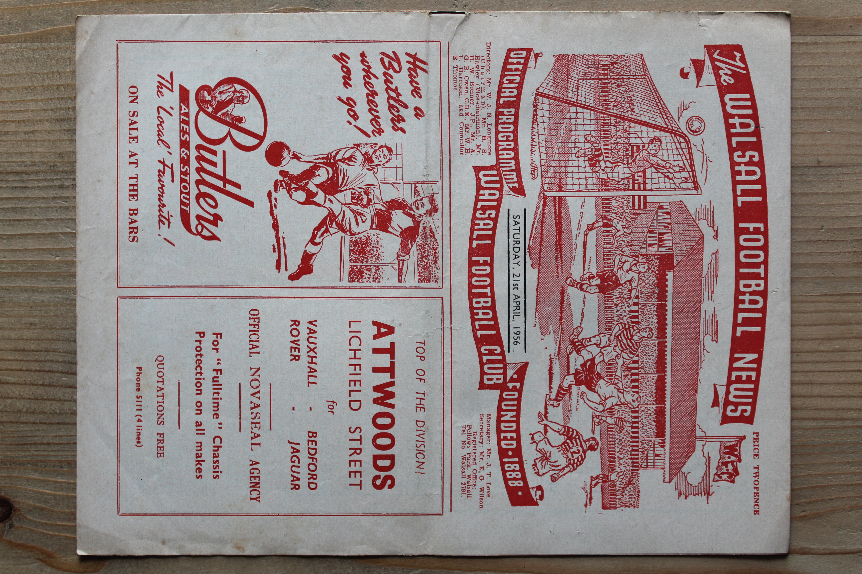 Walsall FC v Exeter City FC