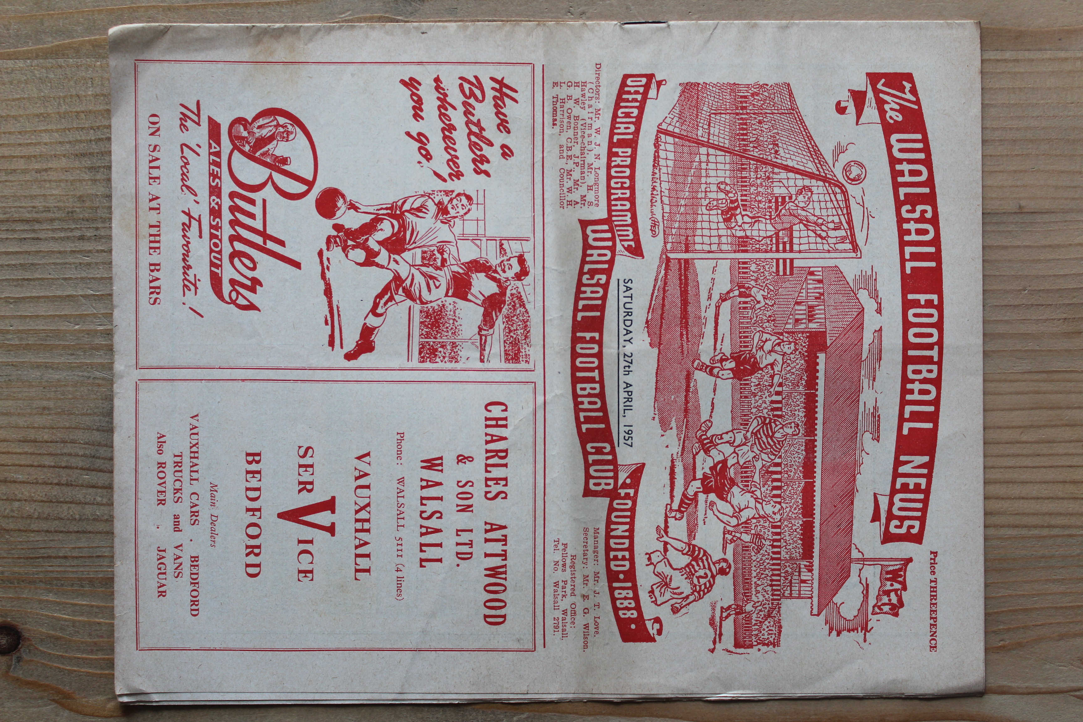 Walsall FC v Crystal Palace FC