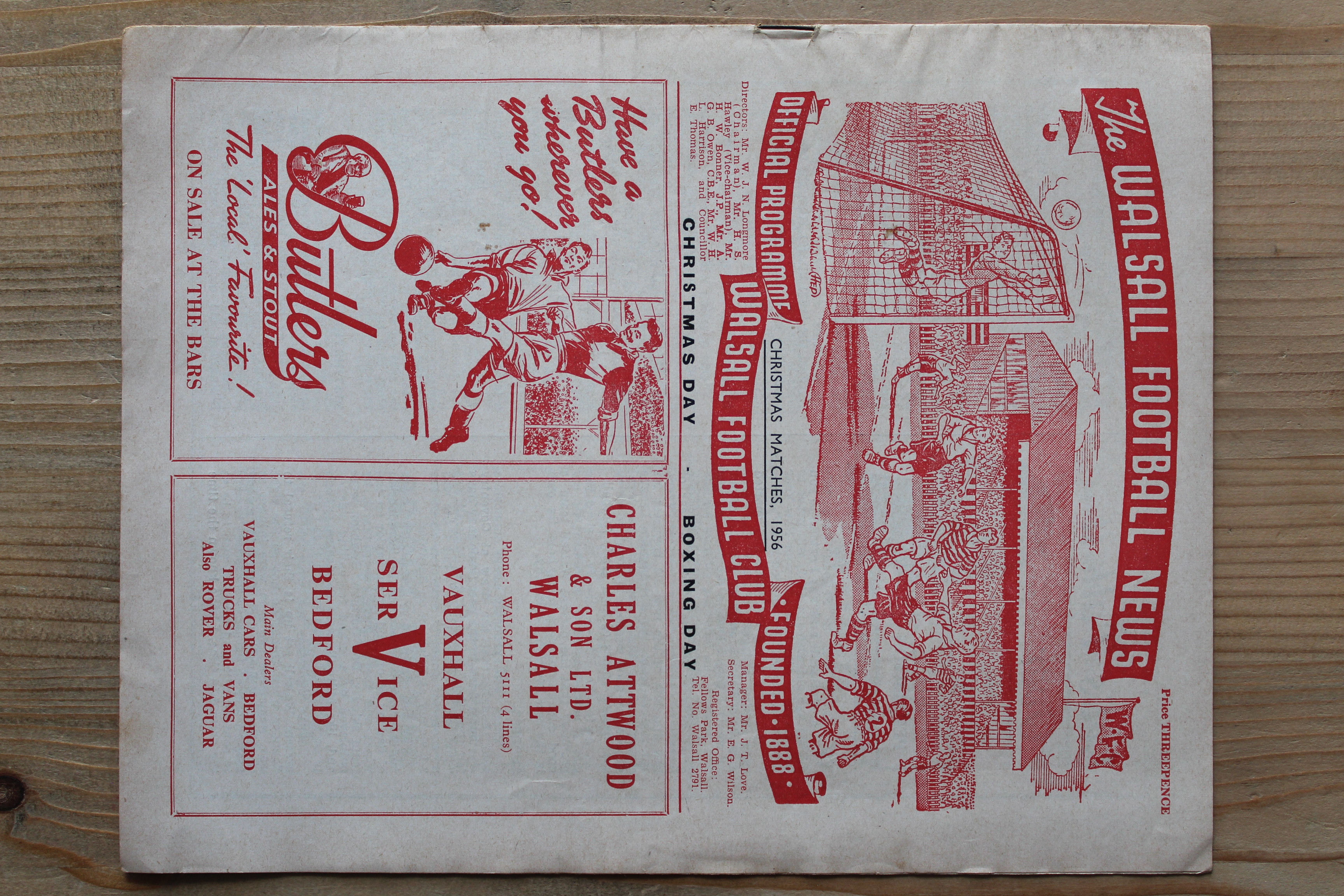 Walsall FC v Shrewsbury Town FC