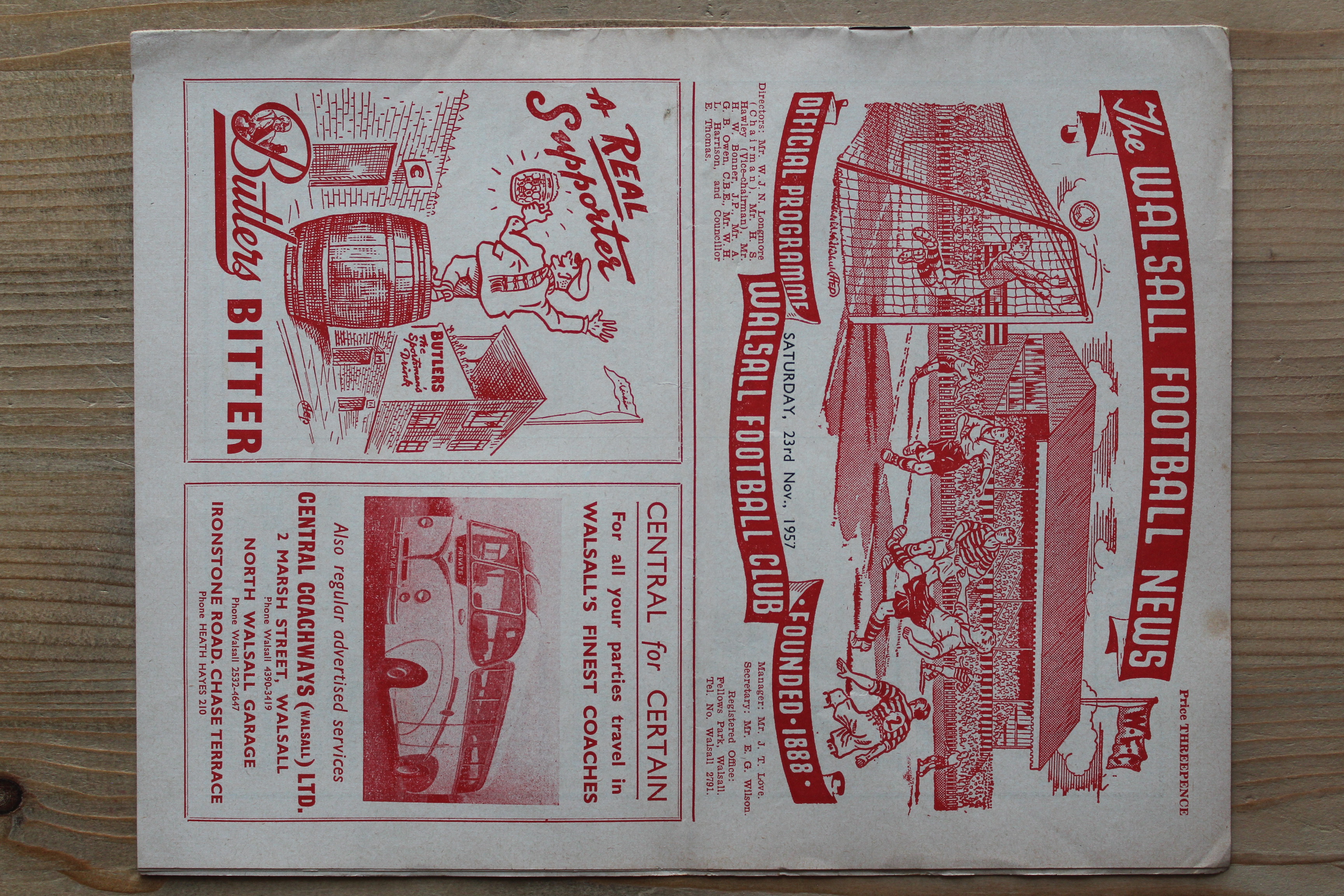 Walsall FC v Swindon Town FC