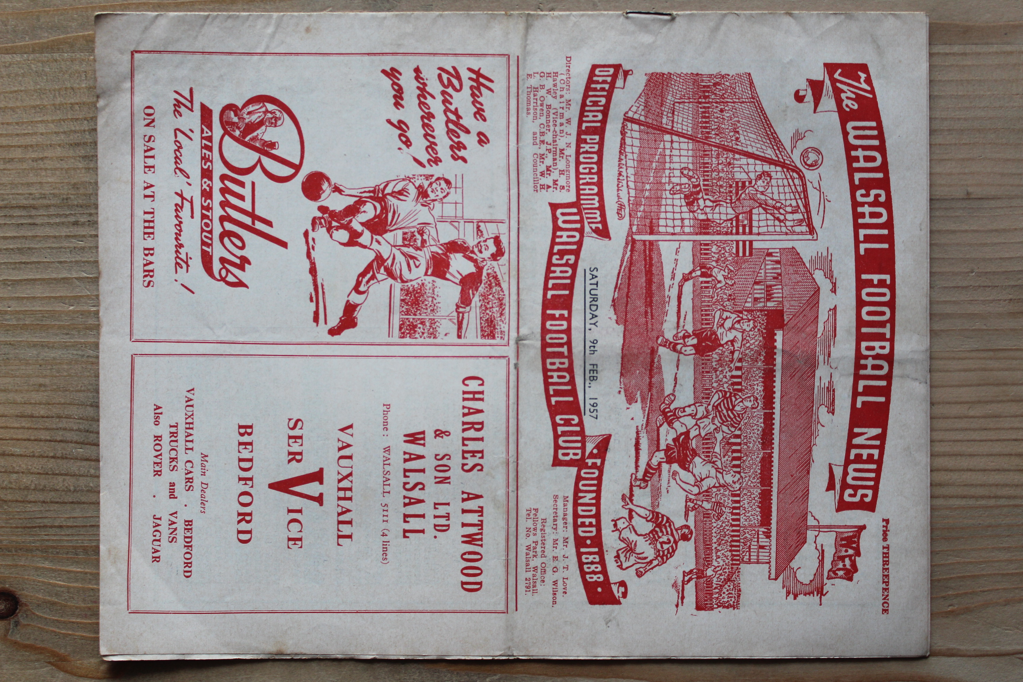 Walsall FC v Aldershot F.C