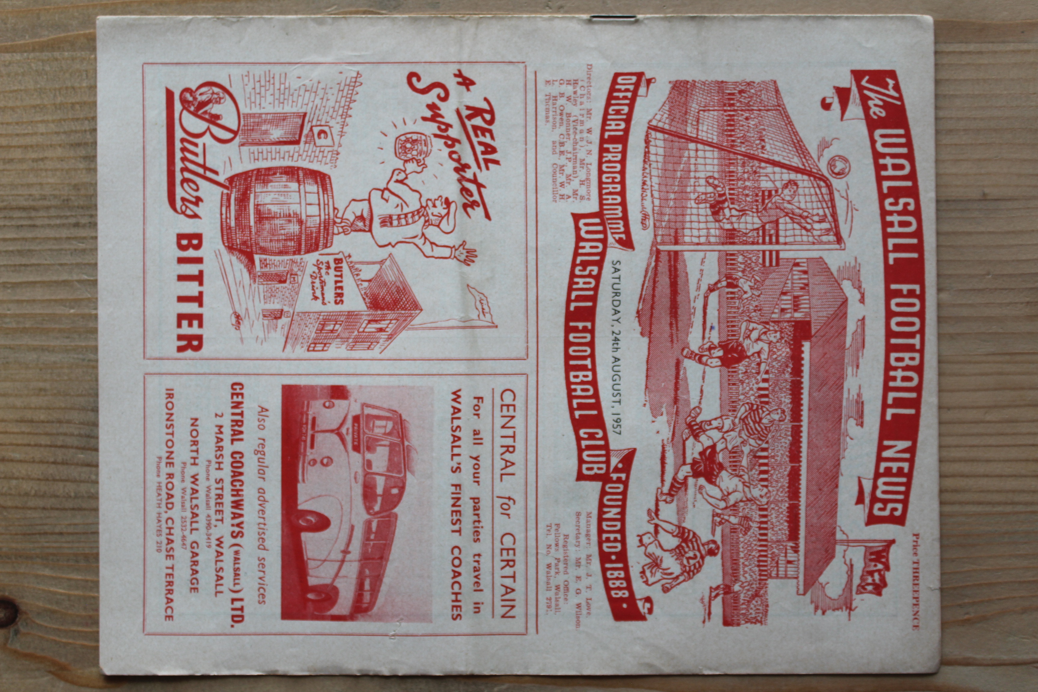 Walsall FC v Northampton Town FC