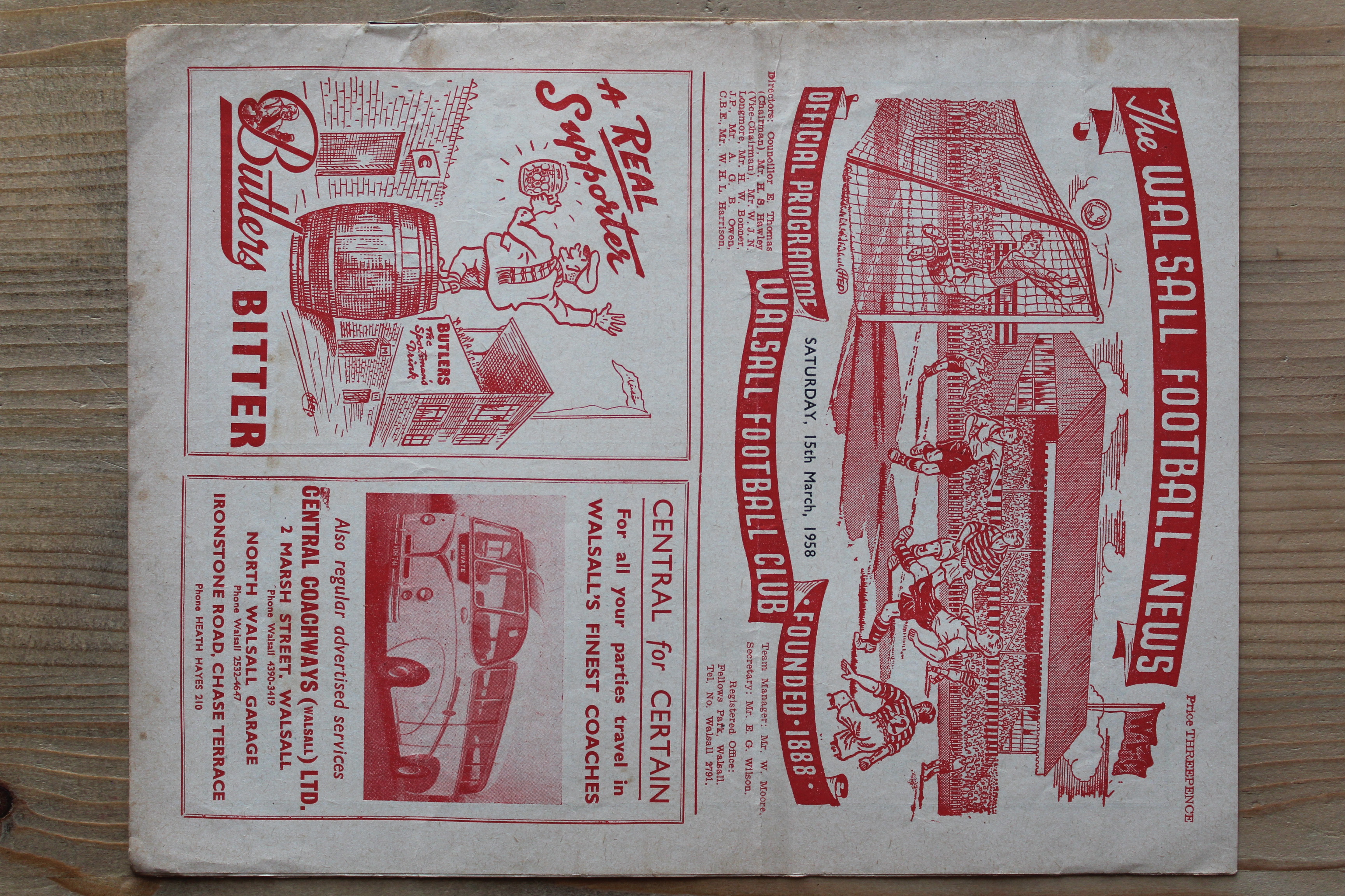 Walsall FC v Exeter City FC