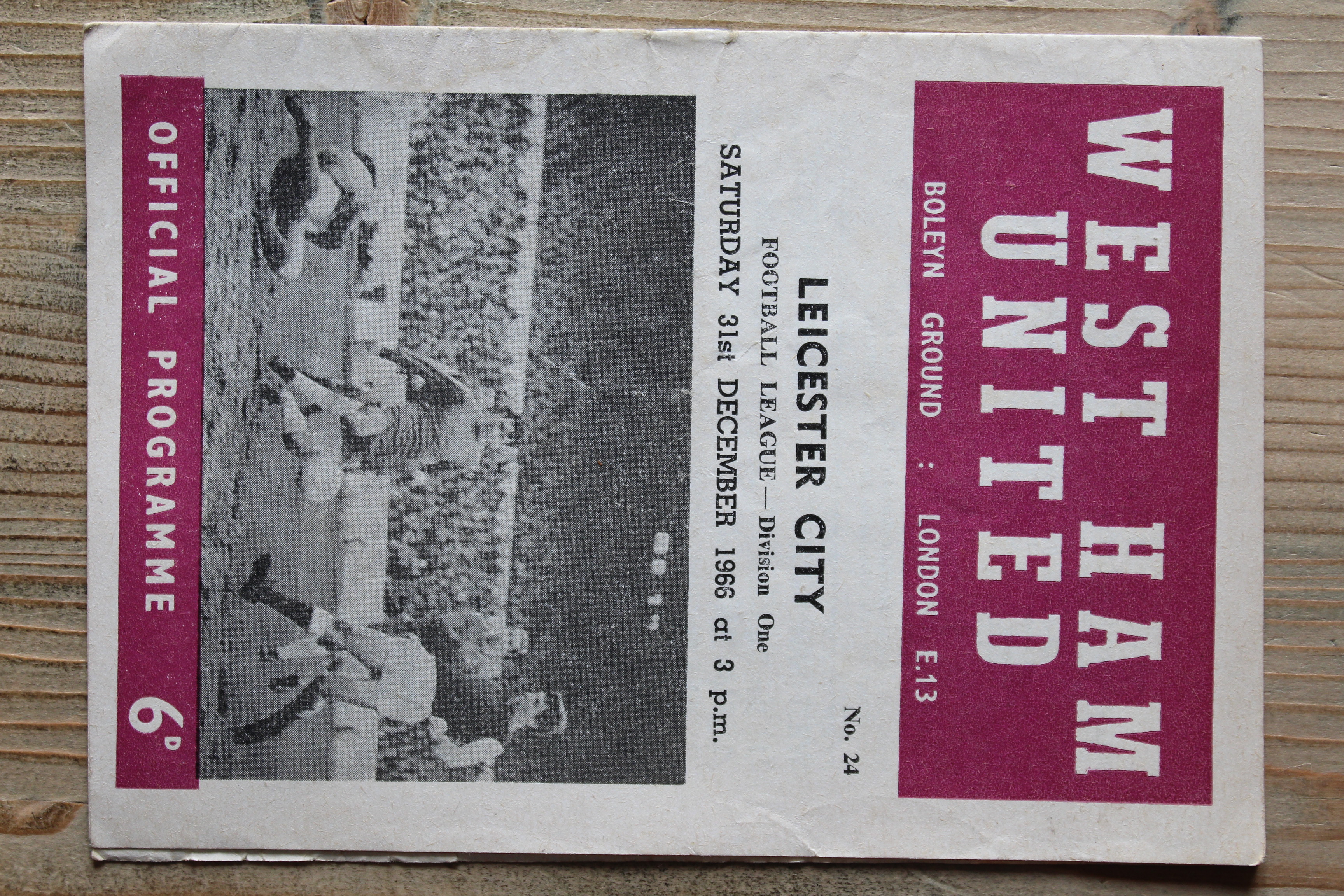 West Ham United FC v Leicester City FC