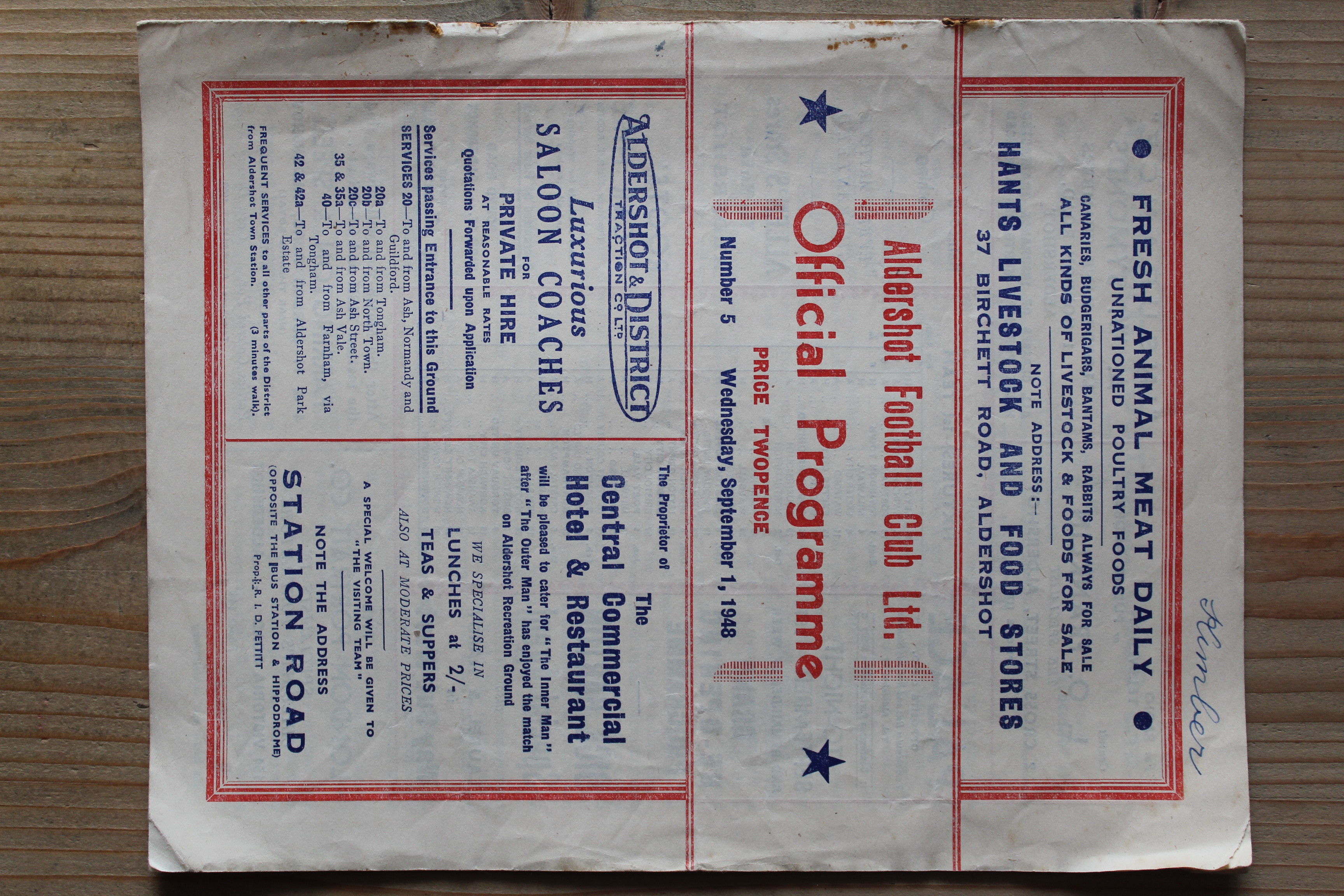 Aldershot F.C v Swindon Town FC