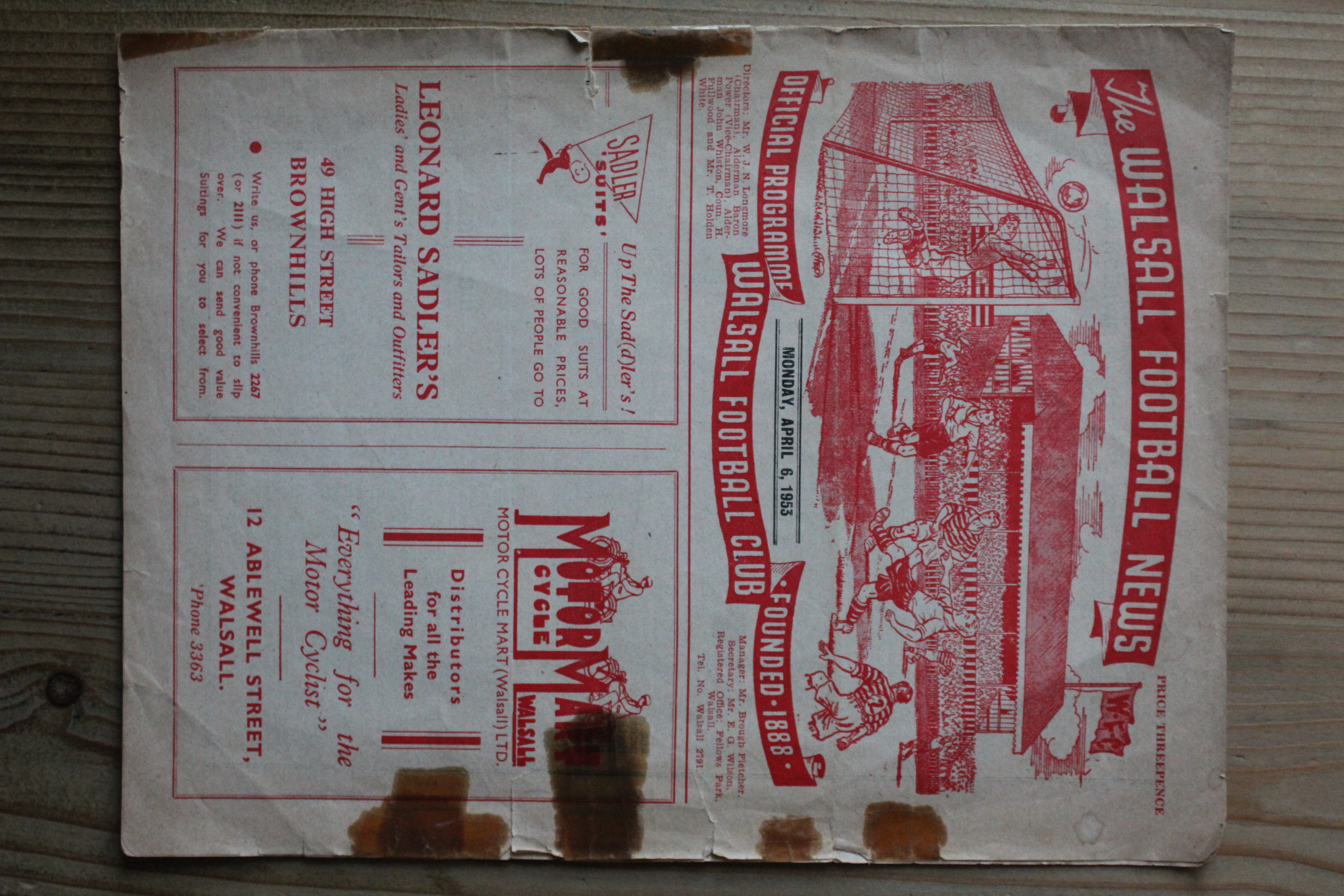 Walsall FC v Brighton & Hove Albion FC