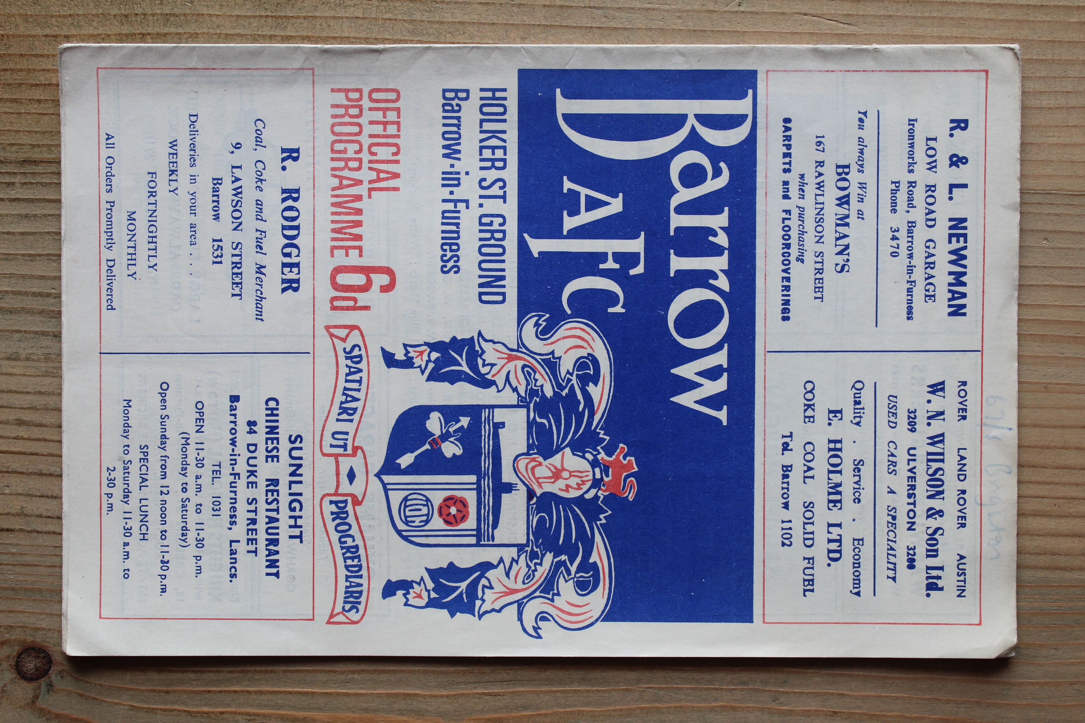Barrow v Brighton & Hove Albion FC