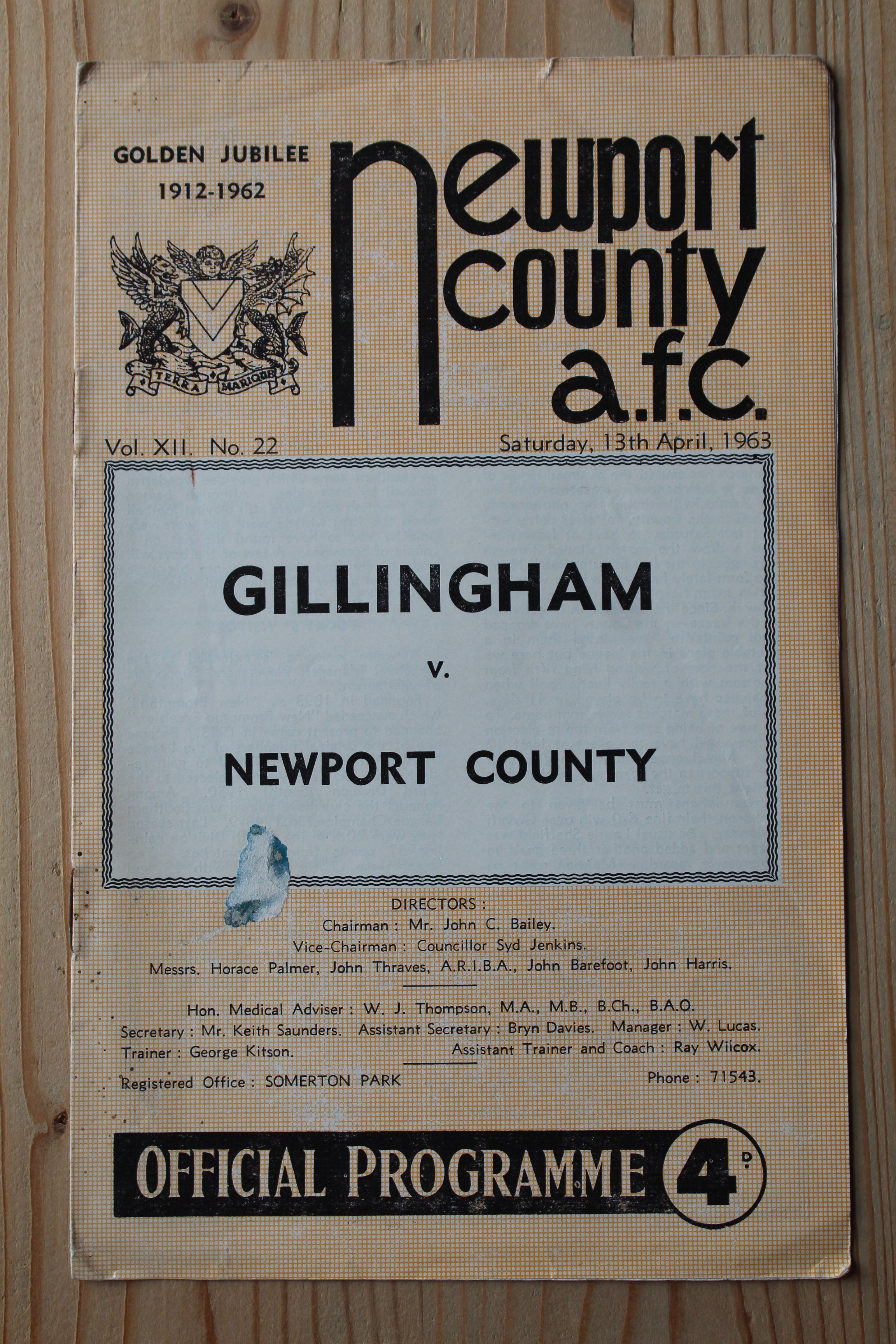 Newport County v Gillingham FC