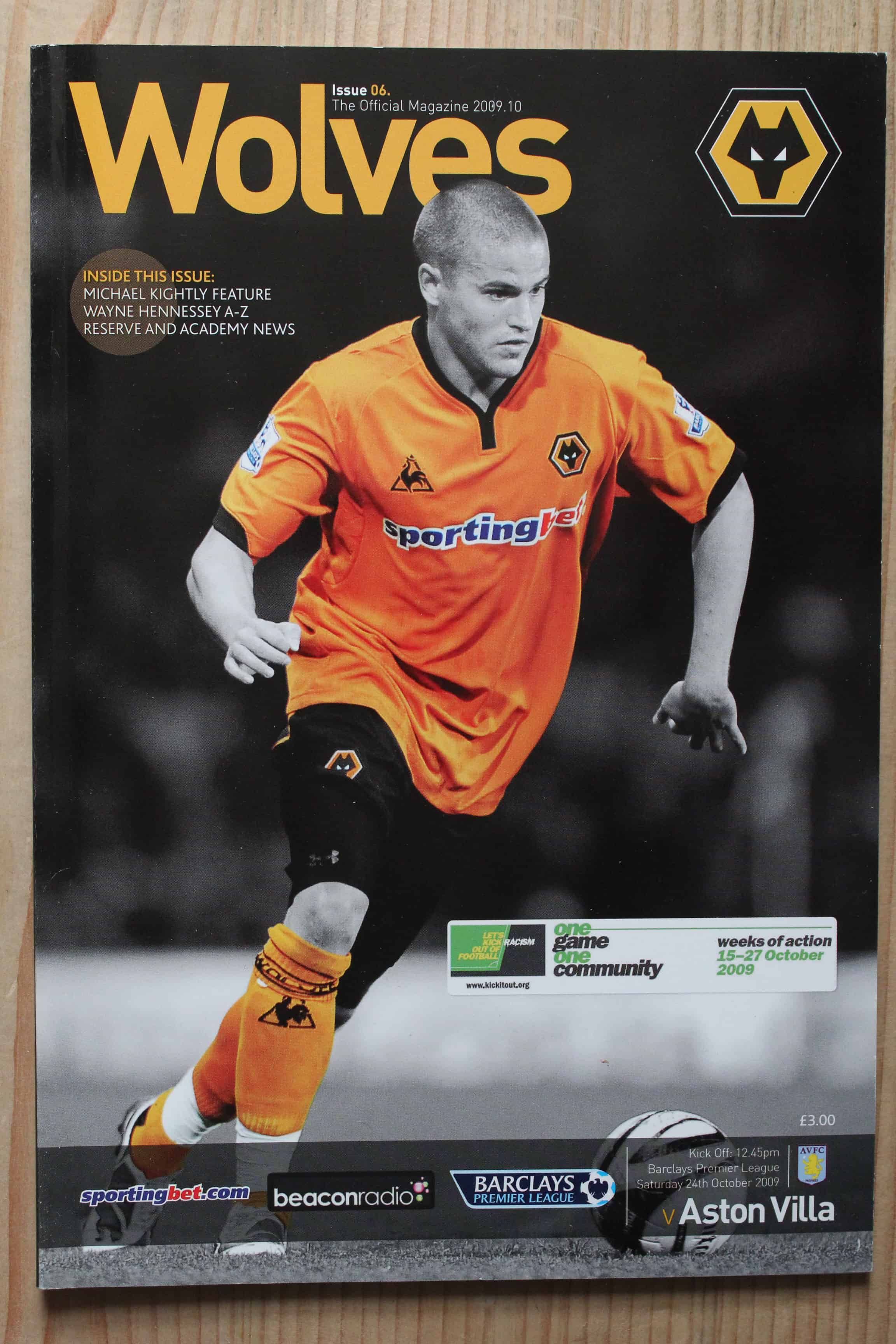 Wolverhampton Wanderers FC v Aston Villa FC